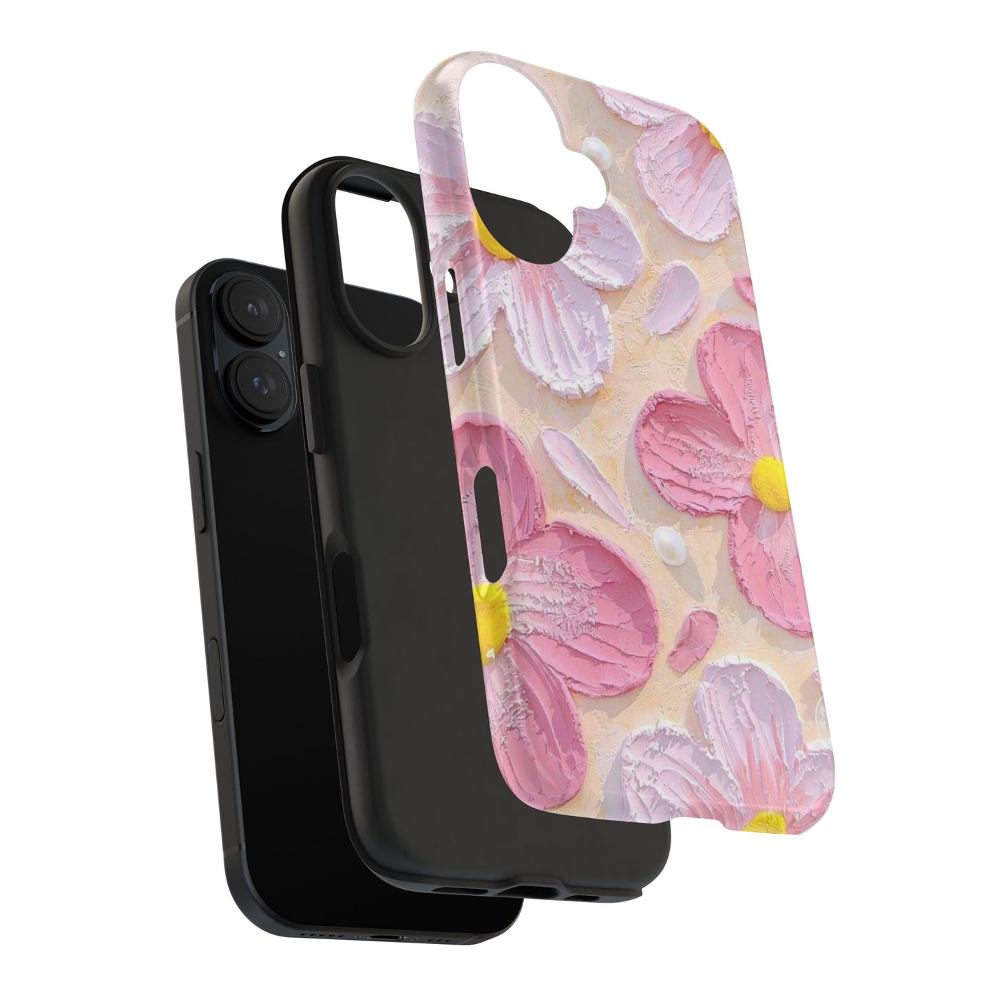 Floral Tough Phone Cases | Flower Design, Durable Protection, Gift for Women, Spring Accessory, Tech Lovers Present
