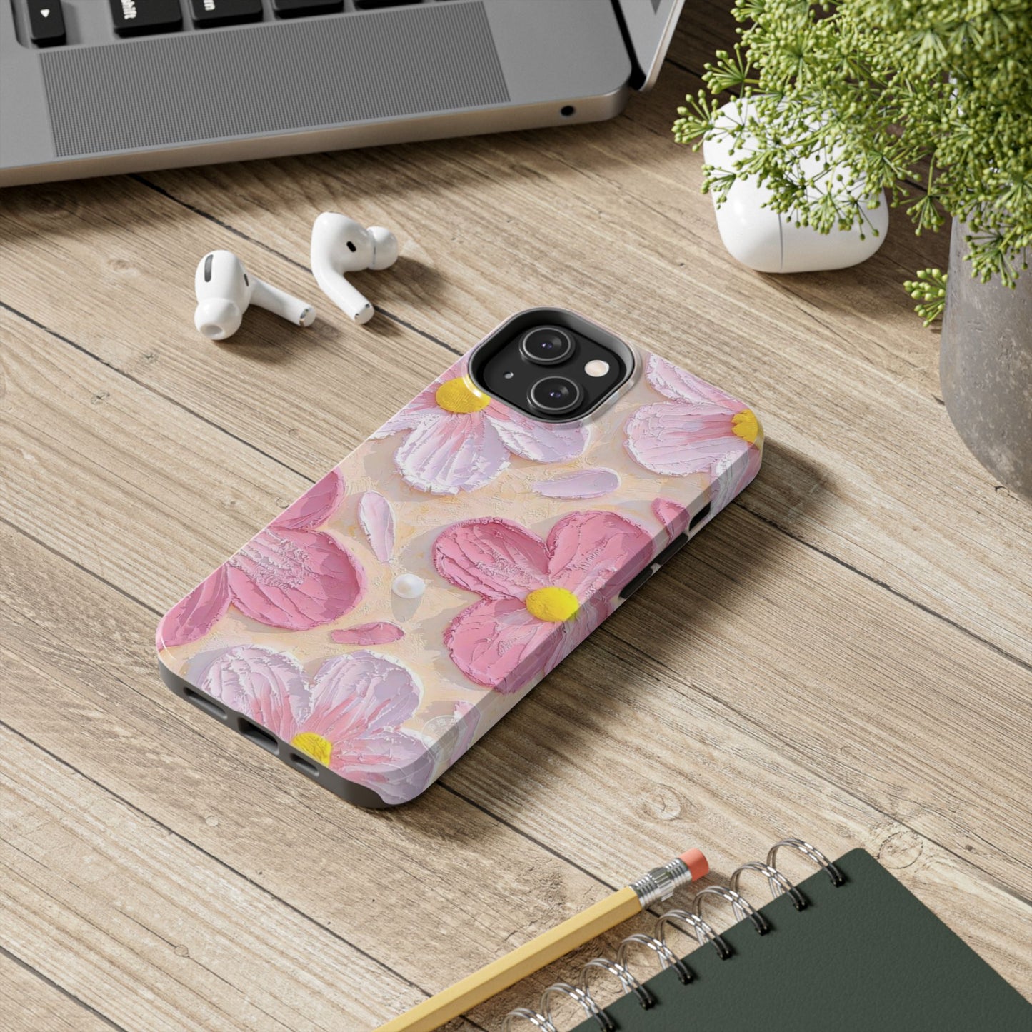 Floral Tough Phone Cases | Flower Design, Durable Protection, Gift for Women, Spring Accessory, Tech Lovers Present