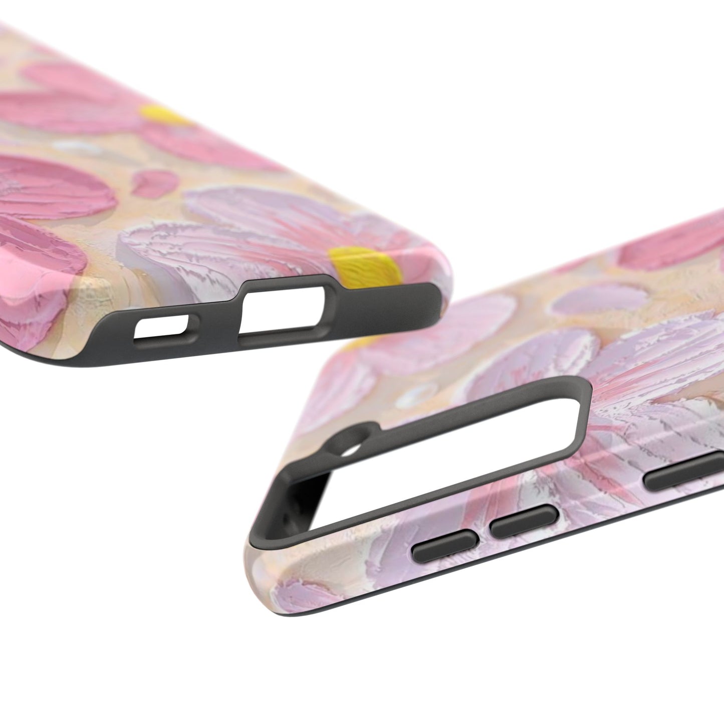 Floral Tough Phone Cases | Flower Design, Durable Protection, Gift for Women, Spring Accessory, Tech Lovers Present