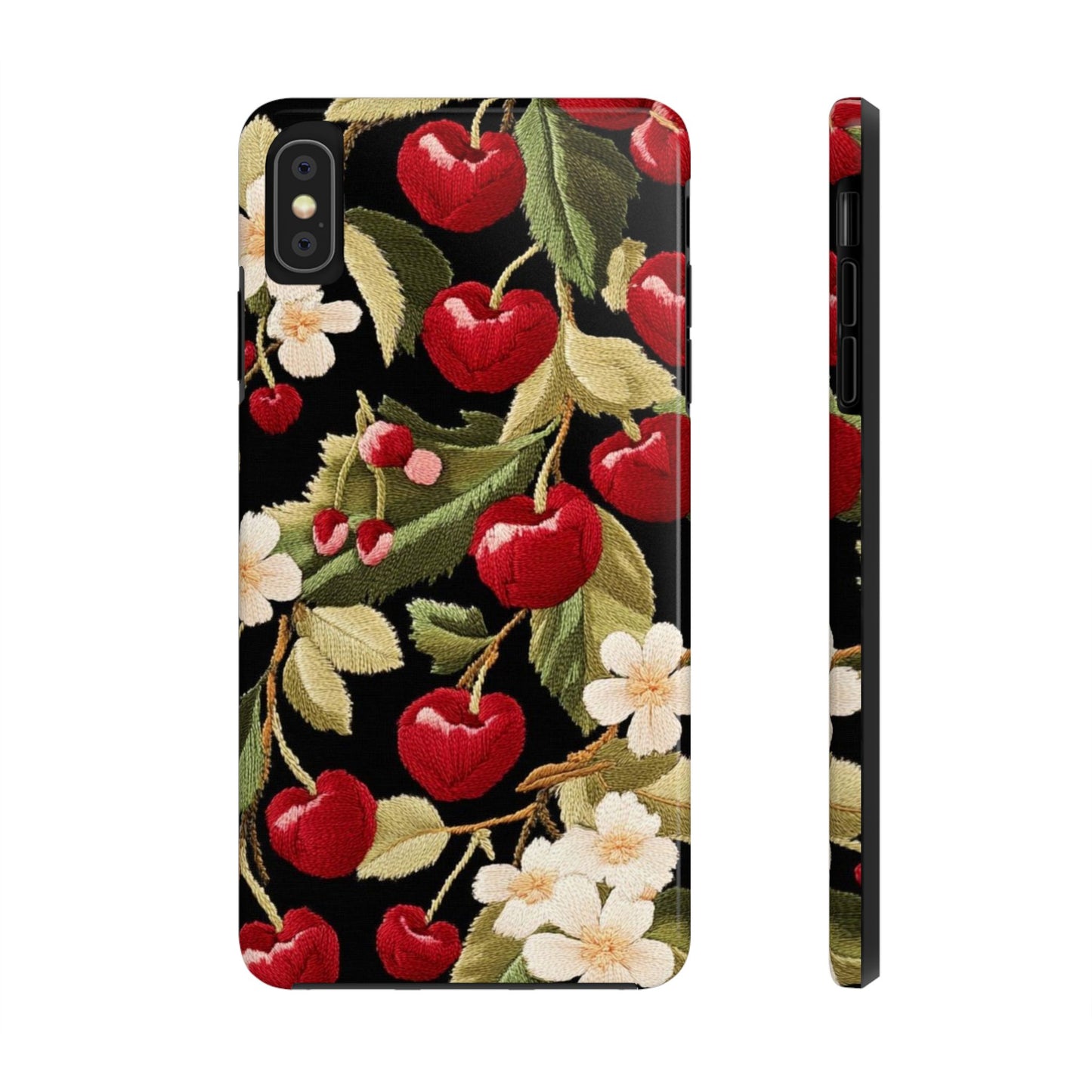 Charming Cherry Blossom Phone Case - Tough Phone Cases, Floral Accessories, Gift for Her, Durable Protection, Spring Vibes, Cute Design