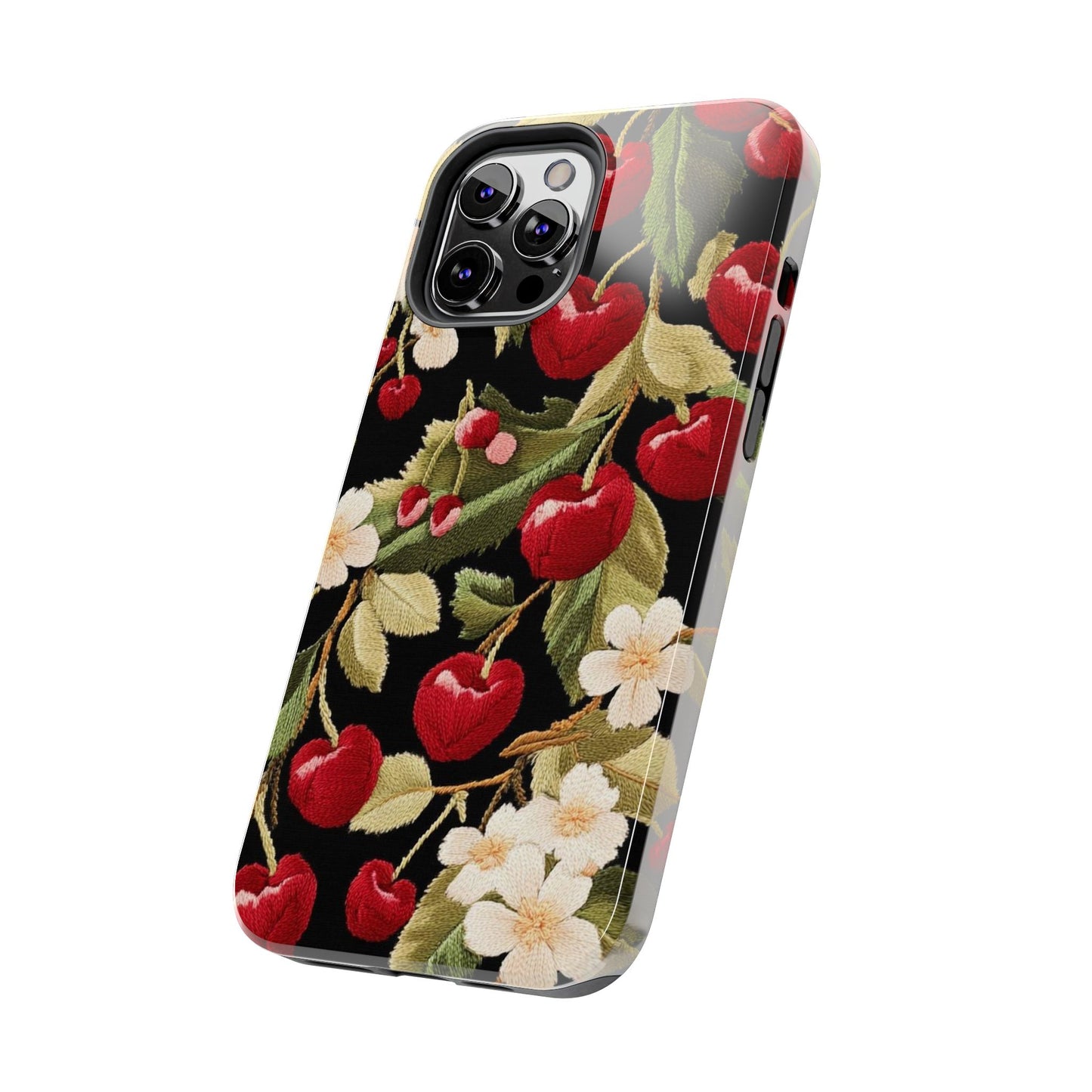 Charming Cherry Blossom Phone Case - Tough Phone Cases, Floral Accessories, Gift for Her, Durable Protection, Spring Vibes, Cute Design