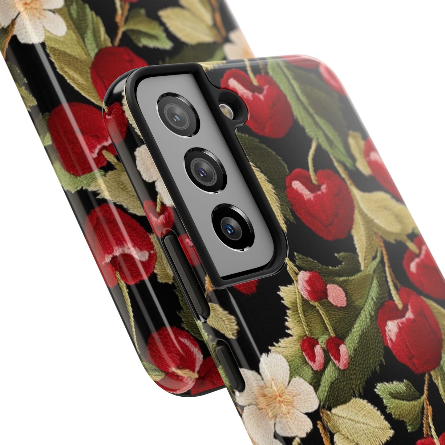 Charming Cherry Blossom Phone Case - Tough Phone Cases, Floral Accessories, Gift for Her, Durable Protection, Spring Vibes, Cute Design