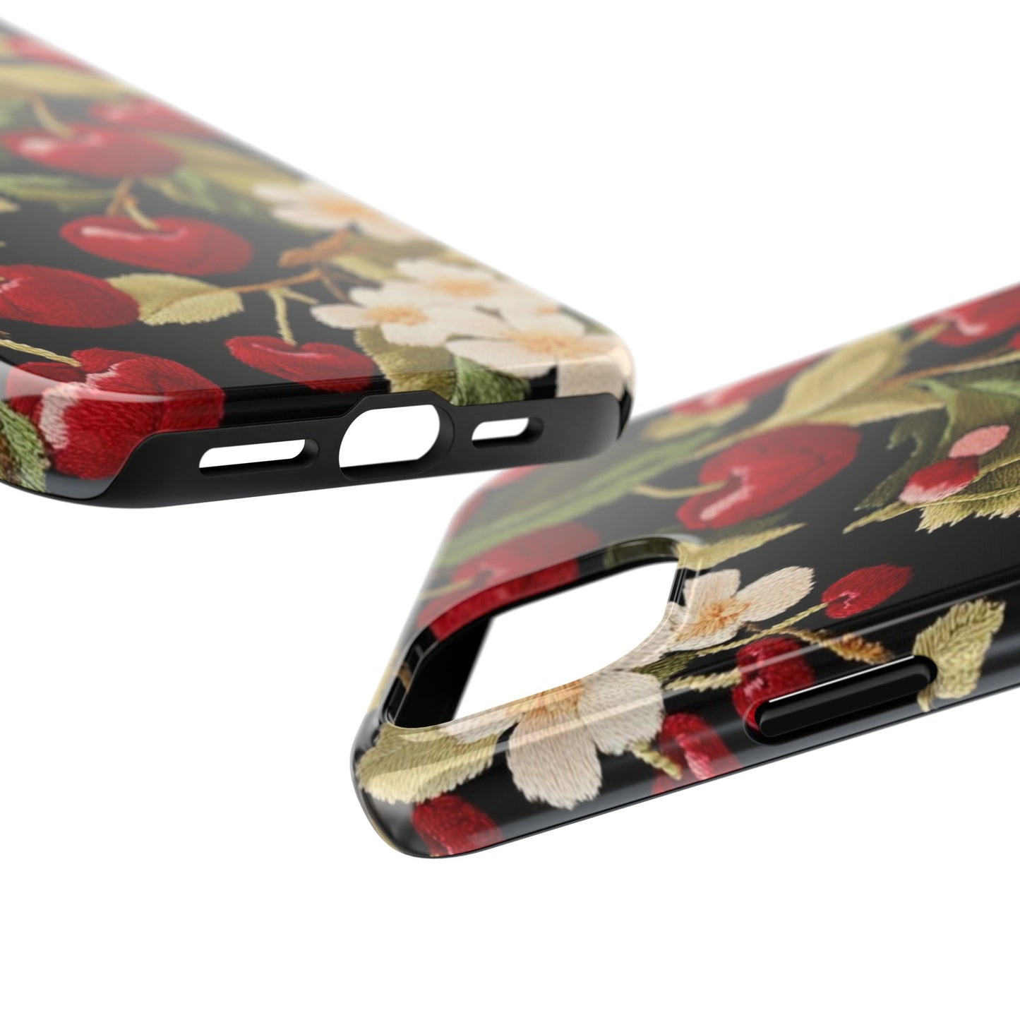 Charming Cherry Blossom Phone Case - Tough Phone Cases, Floral Accessories, Gift for Her, Durable Protection, Spring Vibes, Cute Design