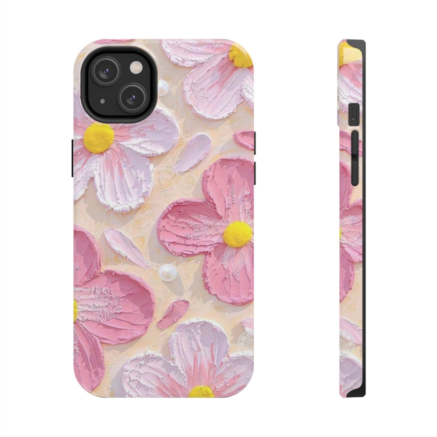 Floral Tough Phone Cases | Flower Design, Durable Protection, Gift for Women, Spring Accessory, Tech Lovers Present