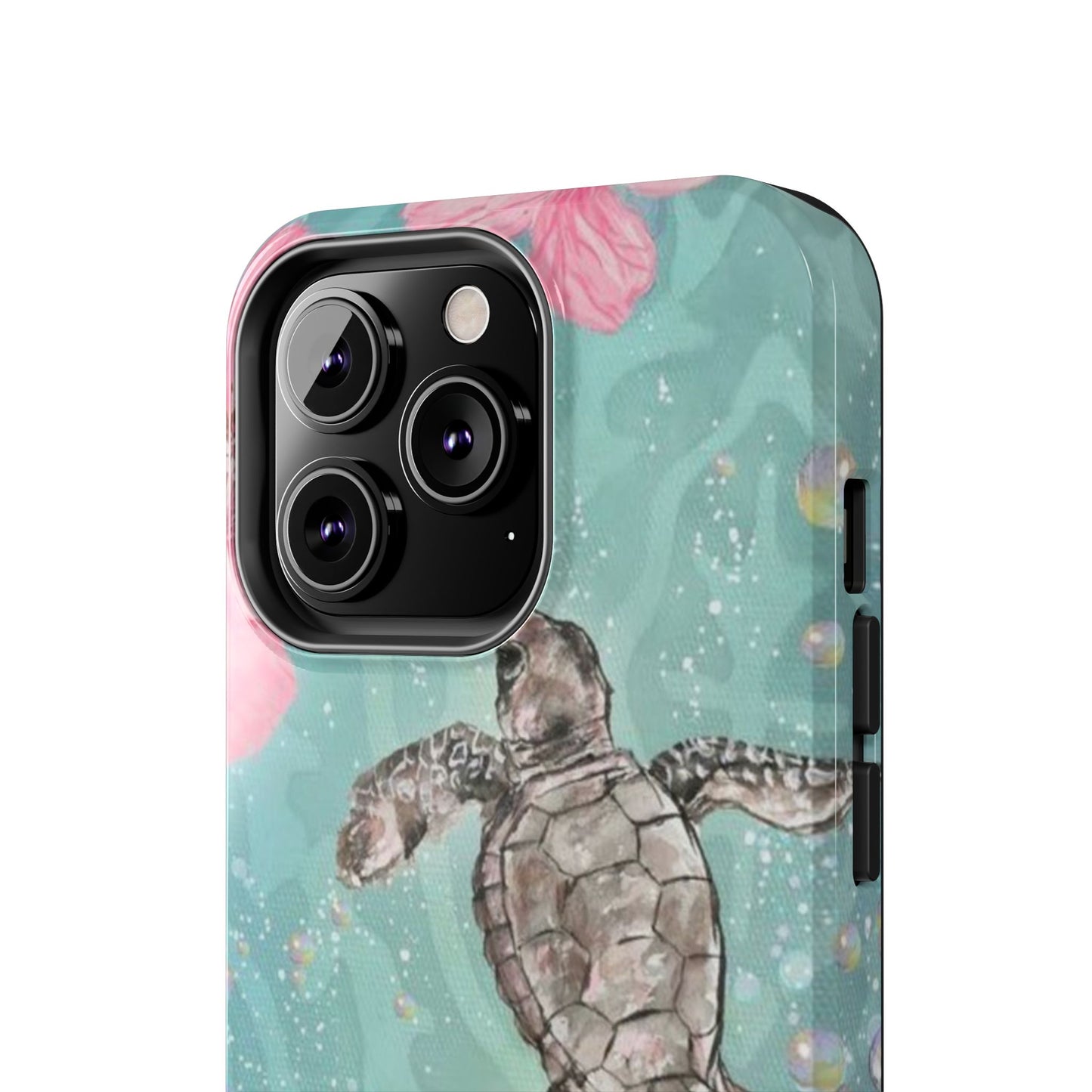 Tropical Turtle Phone Cases – Vibrant Sea Life Design, Perfect for Nature Lovers, Gift for Birthdays, Ocean Enthusiasts, Eco-Friendly