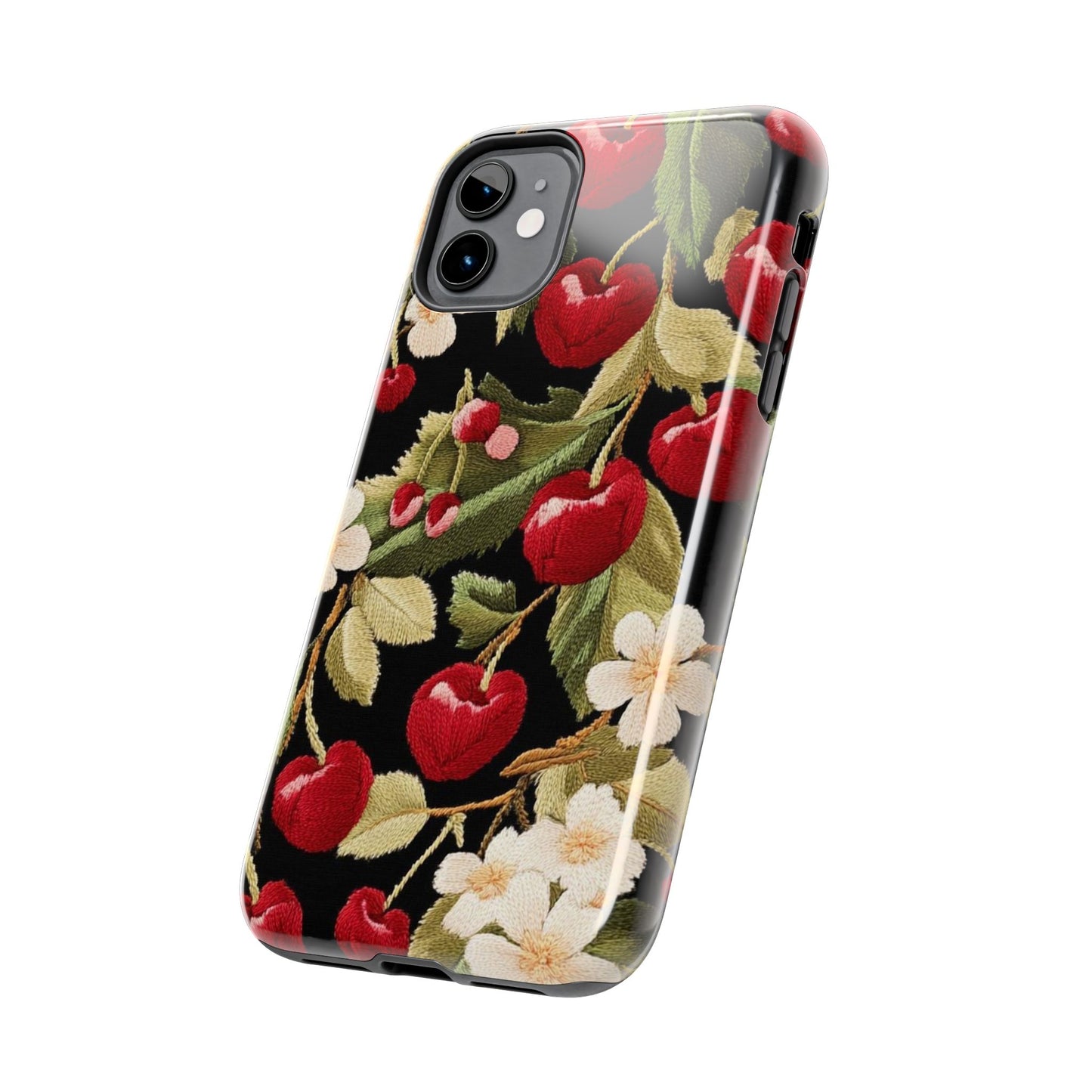 Charming Cherry Blossom Phone Case - Tough Phone Cases, Floral Accessories, Gift for Her, Durable Protection, Spring Vibes, Cute Design
