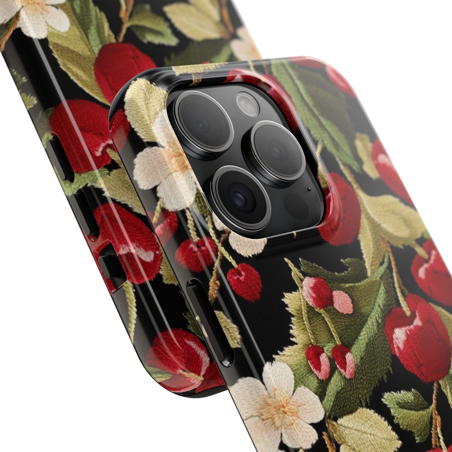 Charming Cherry Blossom Phone Case - Tough Phone Cases, Floral Accessories, Gift for Her, Durable Protection, Spring Vibes, Cute Design