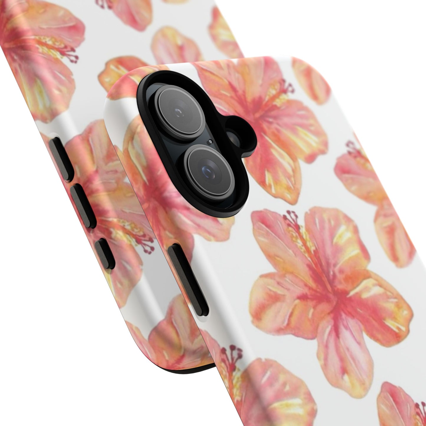 Tough Cases - Floral Phone Case, Tropical Hibiscus Design, Summer Accessory, Phone Protection, Gift for Her