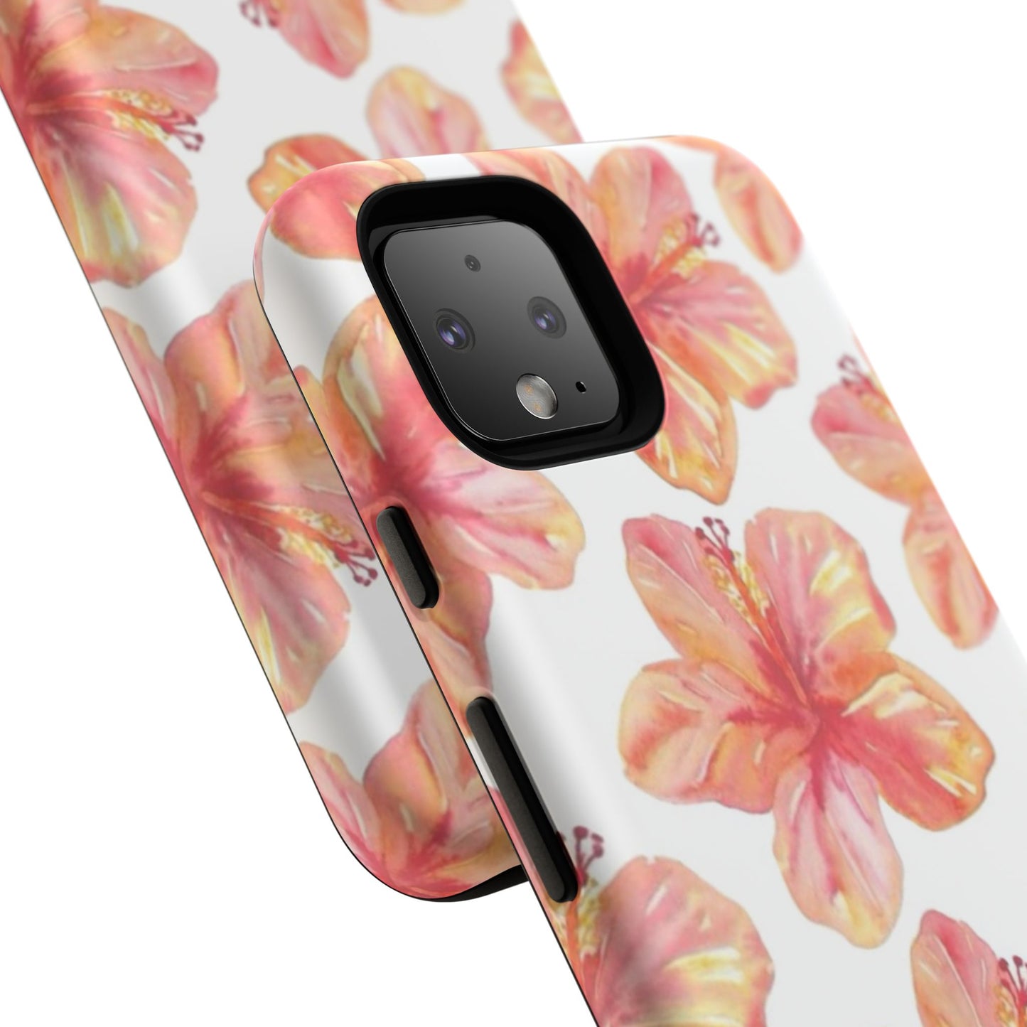 Tough Cases - Floral Phone Case, Tropical Hibiscus Design, Summer Accessory, Phone Protection, Gift for Her