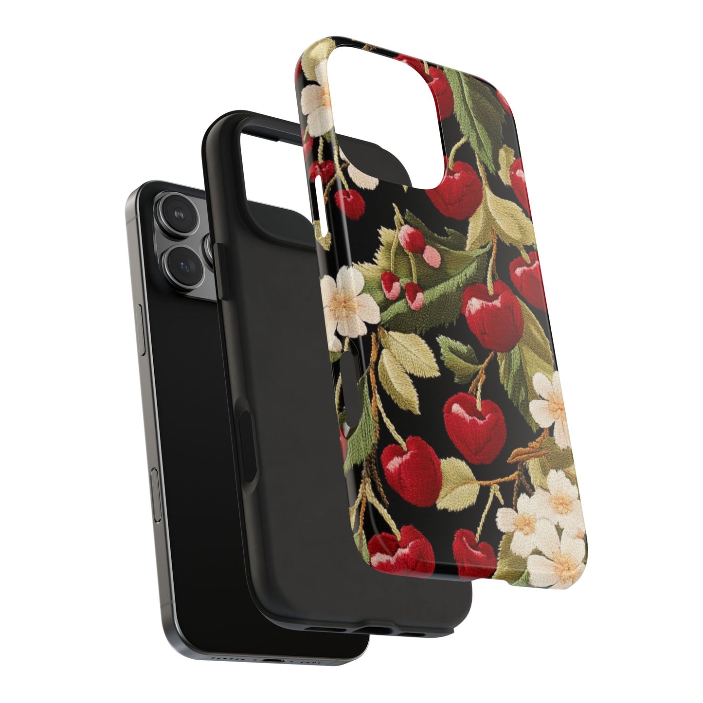 Charming Cherry Blossom Phone Case - Tough Phone Cases, Floral Accessories, Gift for Her, Durable Protection, Spring Vibes, Cute Design