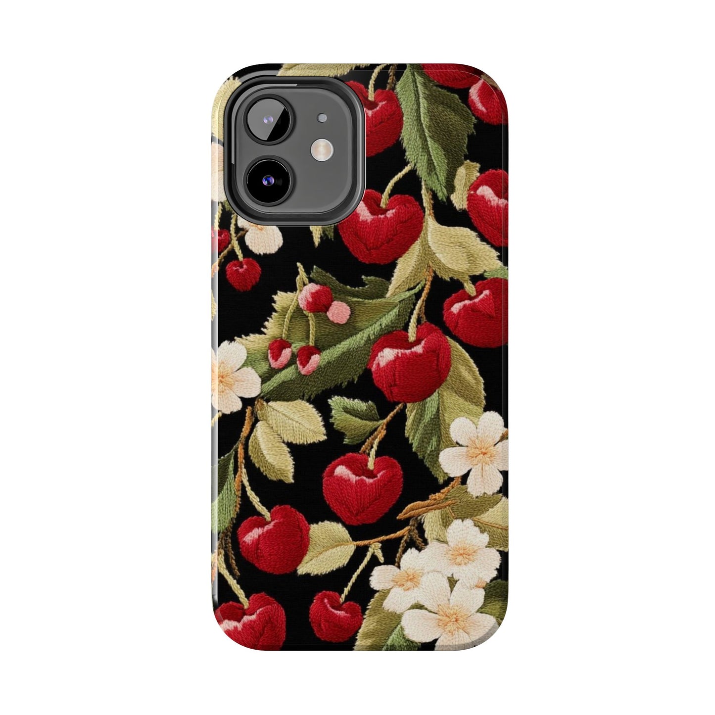 Charming Cherry Blossom Phone Case - Tough Phone Cases, Floral Accessories, Gift for Her, Durable Protection, Spring Vibes, Cute Design