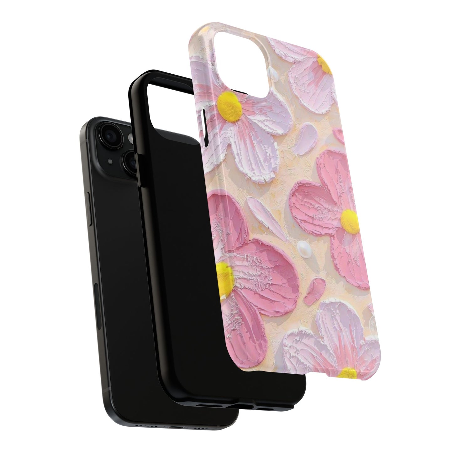 Floral Tough Phone Cases | Flower Design, Durable Protection, Gift for Women, Spring Accessory, Tech Lovers Present