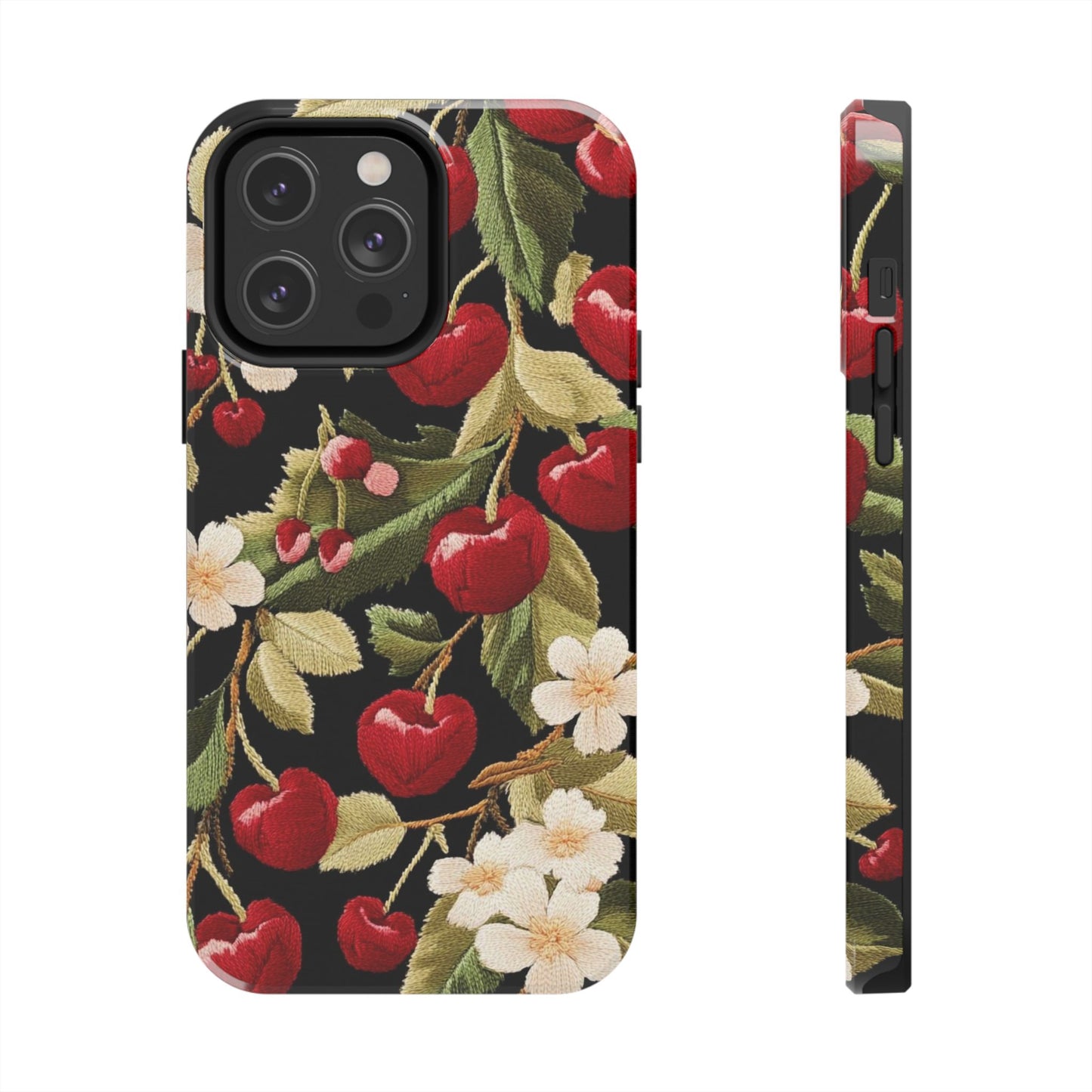 Charming Cherry Blossom Phone Case - Tough Phone Cases, Floral Accessories, Gift for Her, Durable Protection, Spring Vibes, Cute Design