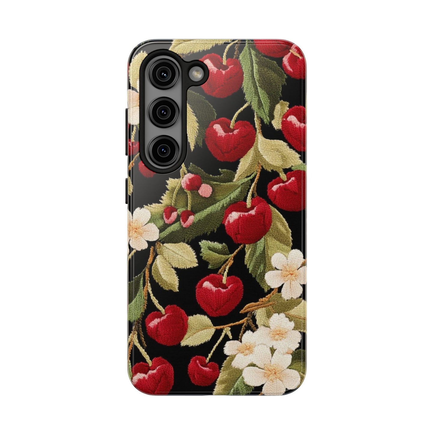 Charming Cherry Blossom Phone Case - Tough Phone Cases, Floral Accessories, Gift for Her, Durable Protection, Spring Vibes, Cute Design