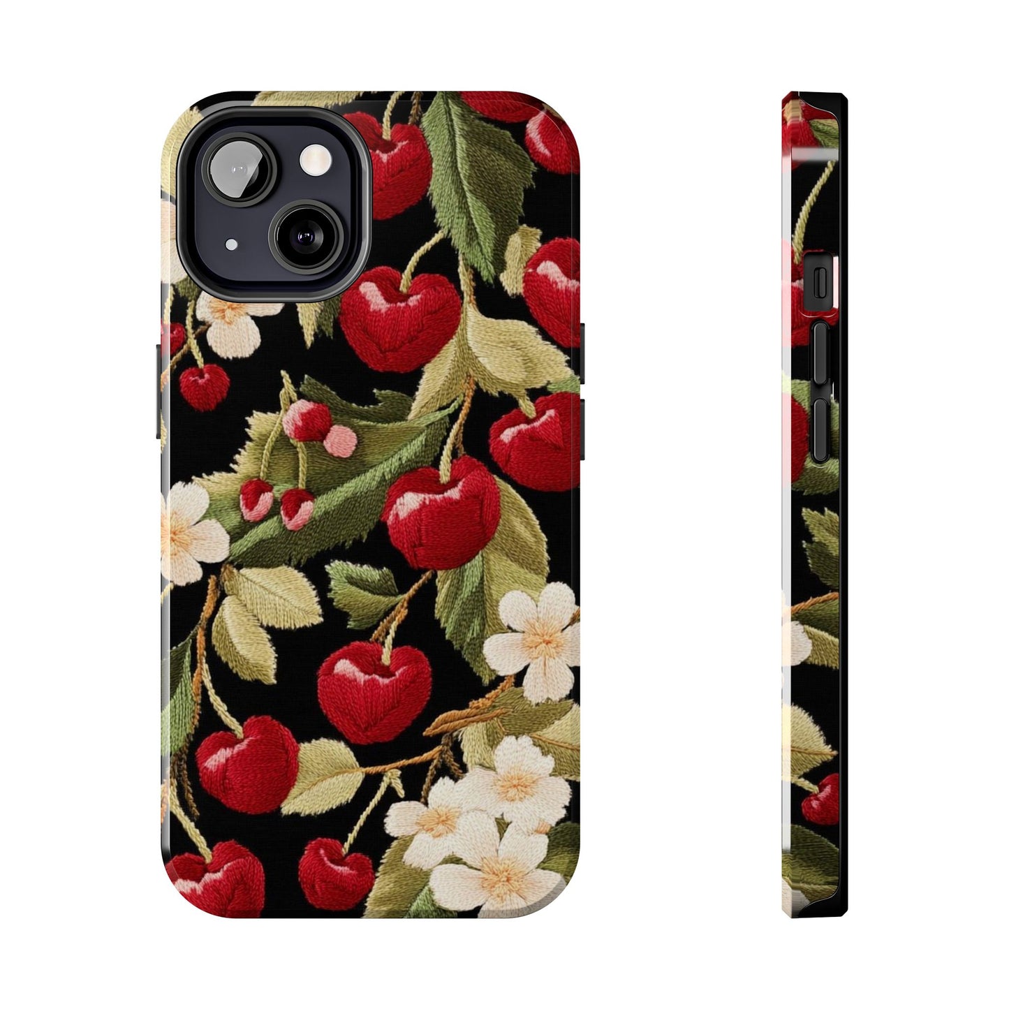 Charming Cherry Blossom Phone Case - Tough Phone Cases, Floral Accessories, Gift for Her, Durable Protection, Spring Vibes, Cute Design
