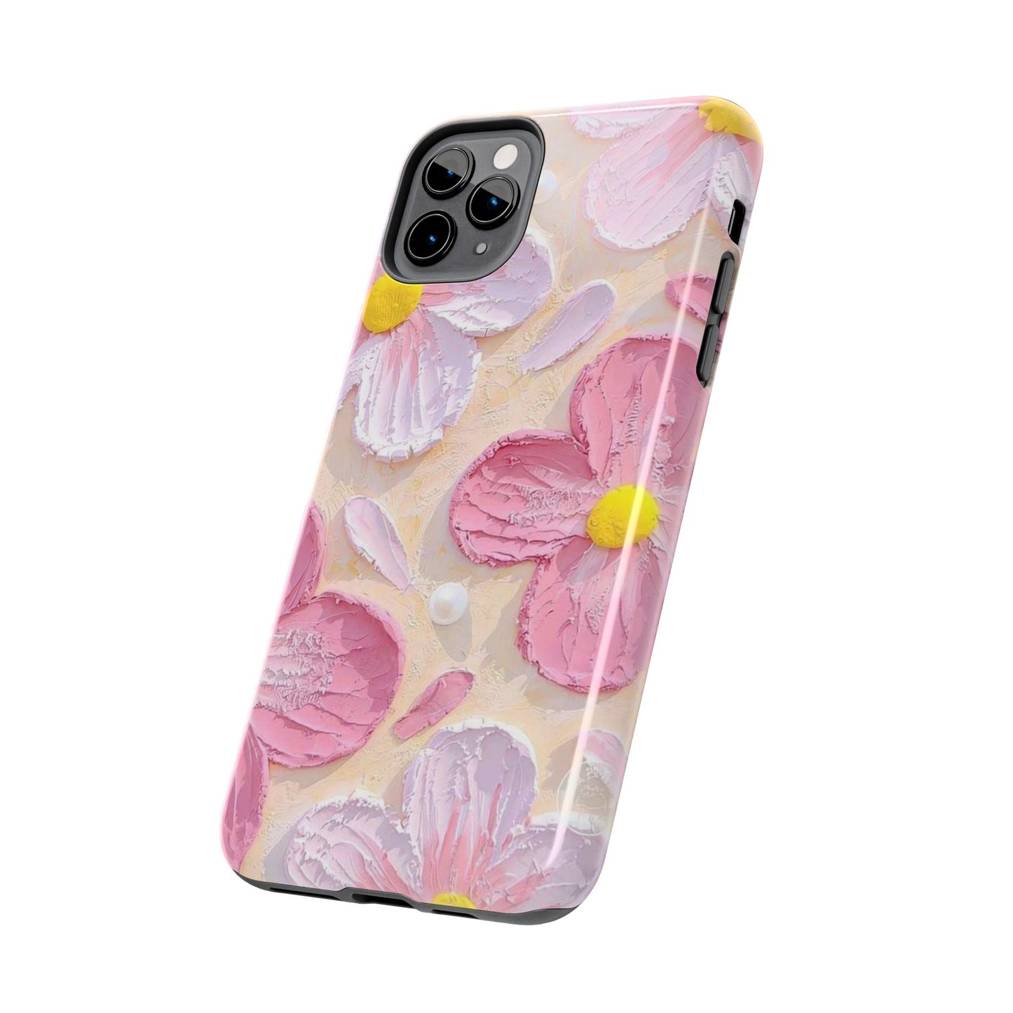 Floral Tough Phone Cases | Flower Design, Durable Protection, Gift for Women, Spring Accessory, Tech Lovers Present