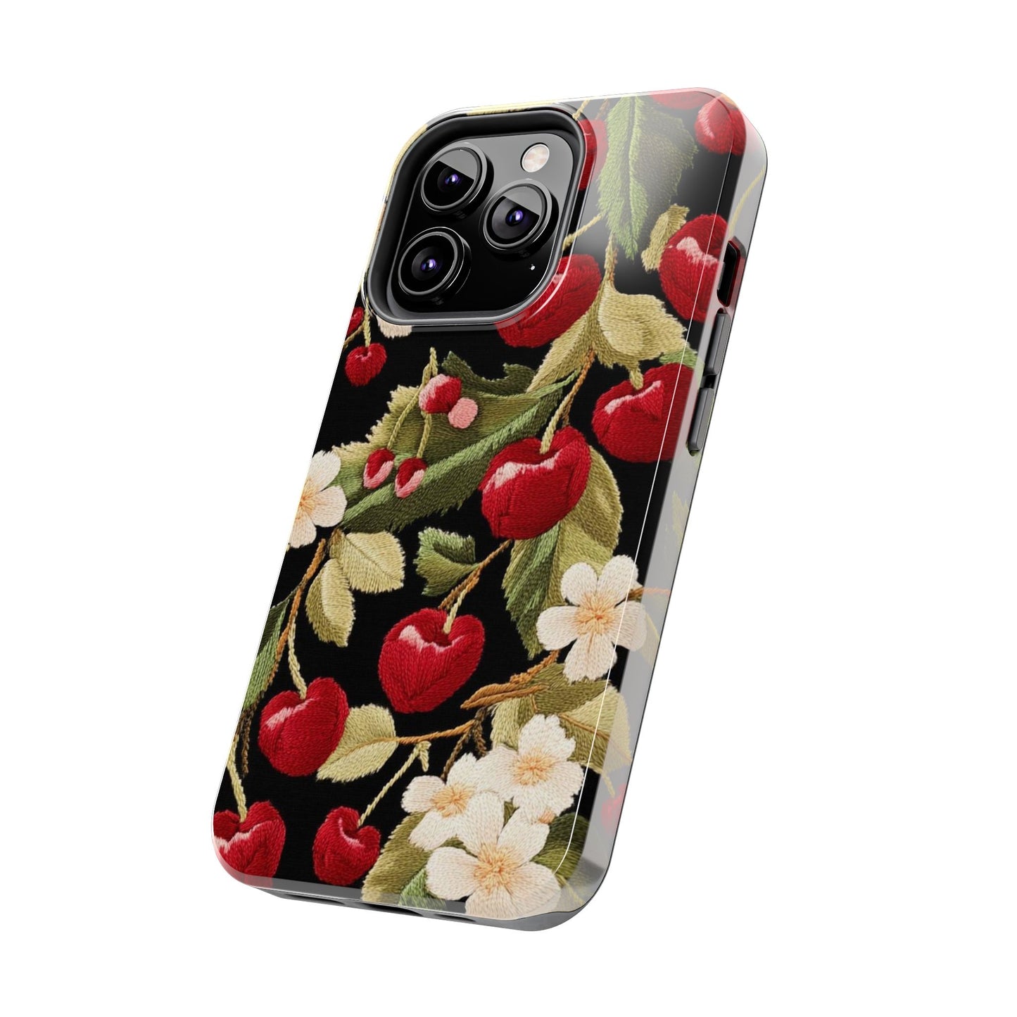 Charming Cherry Blossom Phone Case - Tough Phone Cases, Floral Accessories, Gift for Her, Durable Protection, Spring Vibes, Cute Design