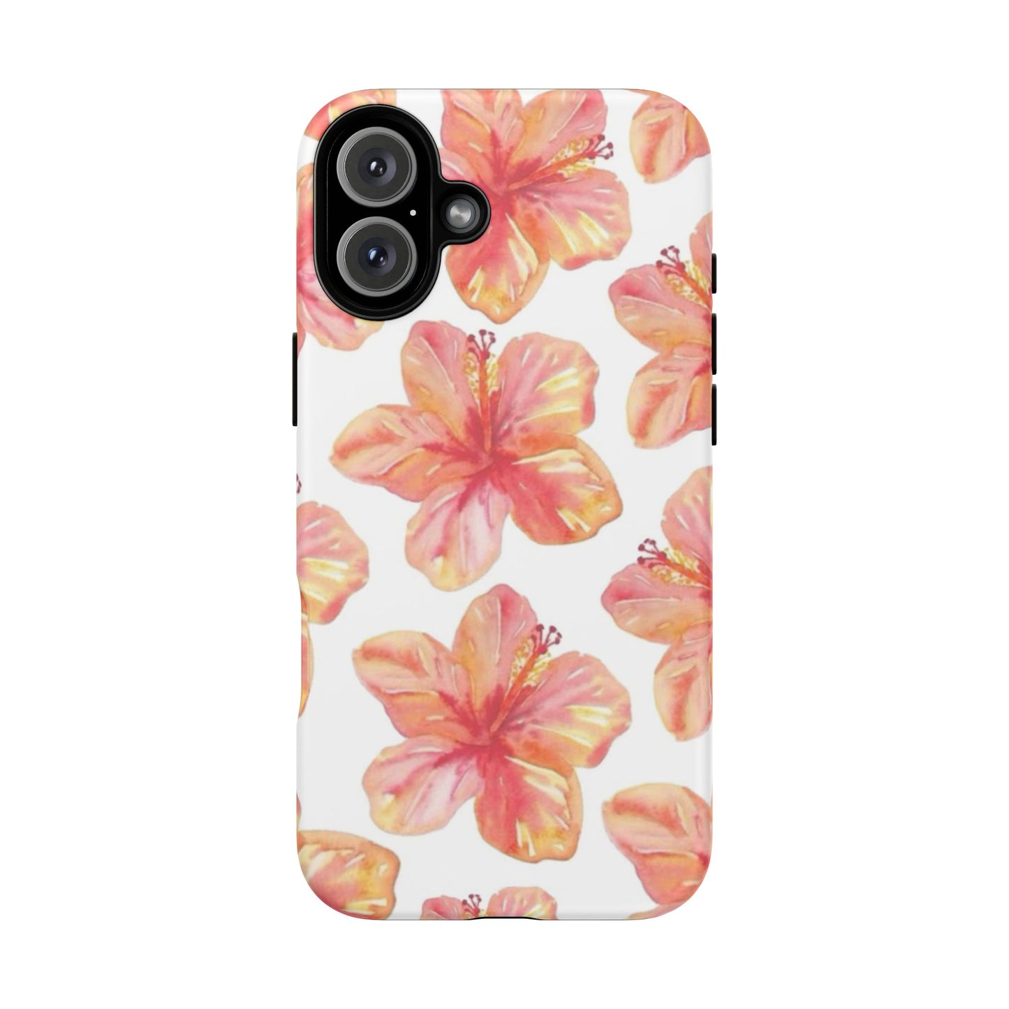Tough Cases - Floral Phone Case, Tropical Hibiscus Design, Summer Accessory, Phone Protection, Gift for Her