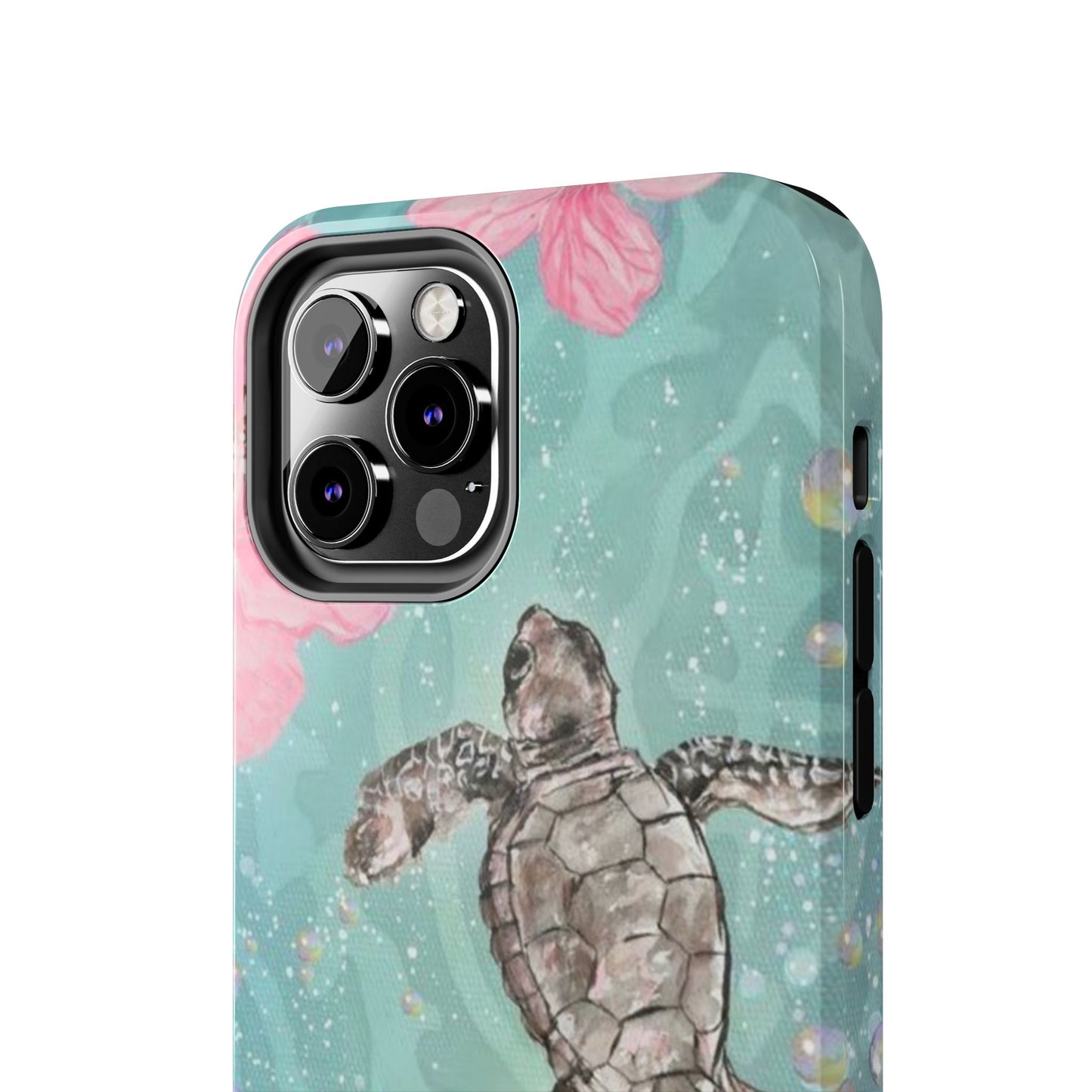 Tropical Turtle Phone Cases – Vibrant Sea Life Design, Perfect for Nature Lovers, Gift for Birthdays, Ocean Enthusiasts, Eco-Friendly