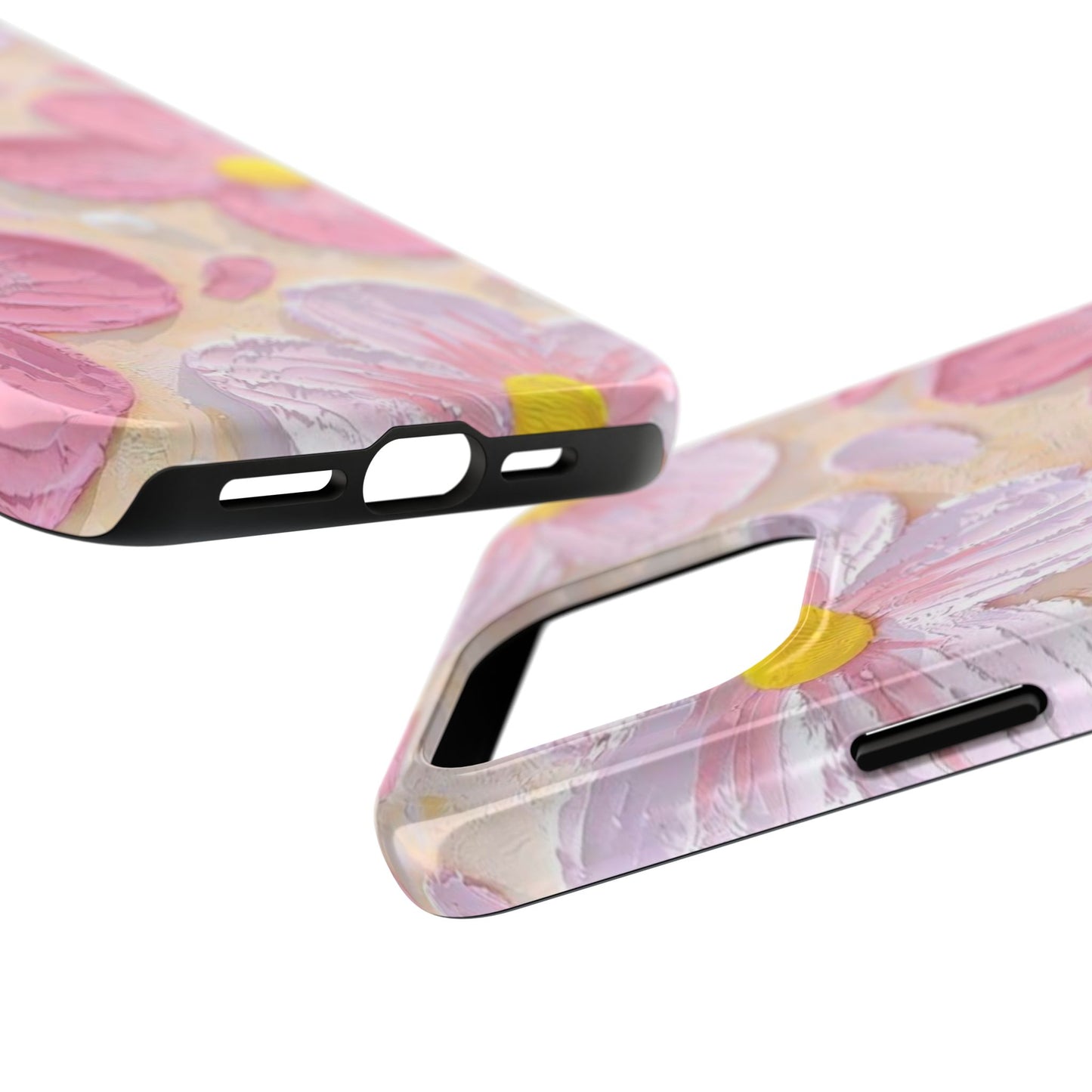 Floral Tough Phone Cases | Flower Design, Durable Protection, Gift for Women, Spring Accessory, Tech Lovers Present