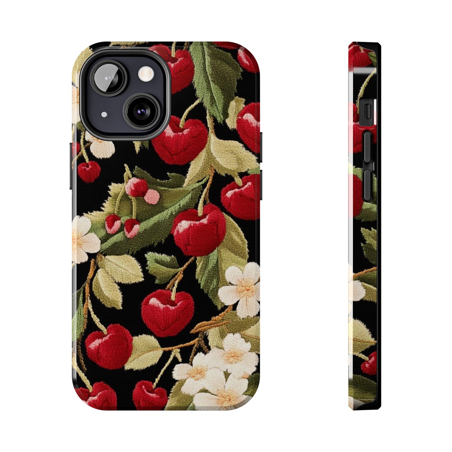 Charming Cherry Blossom Phone Case - Tough Phone Cases, Floral Accessories, Gift for Her, Durable Protection, Spring Vibes, Cute Design