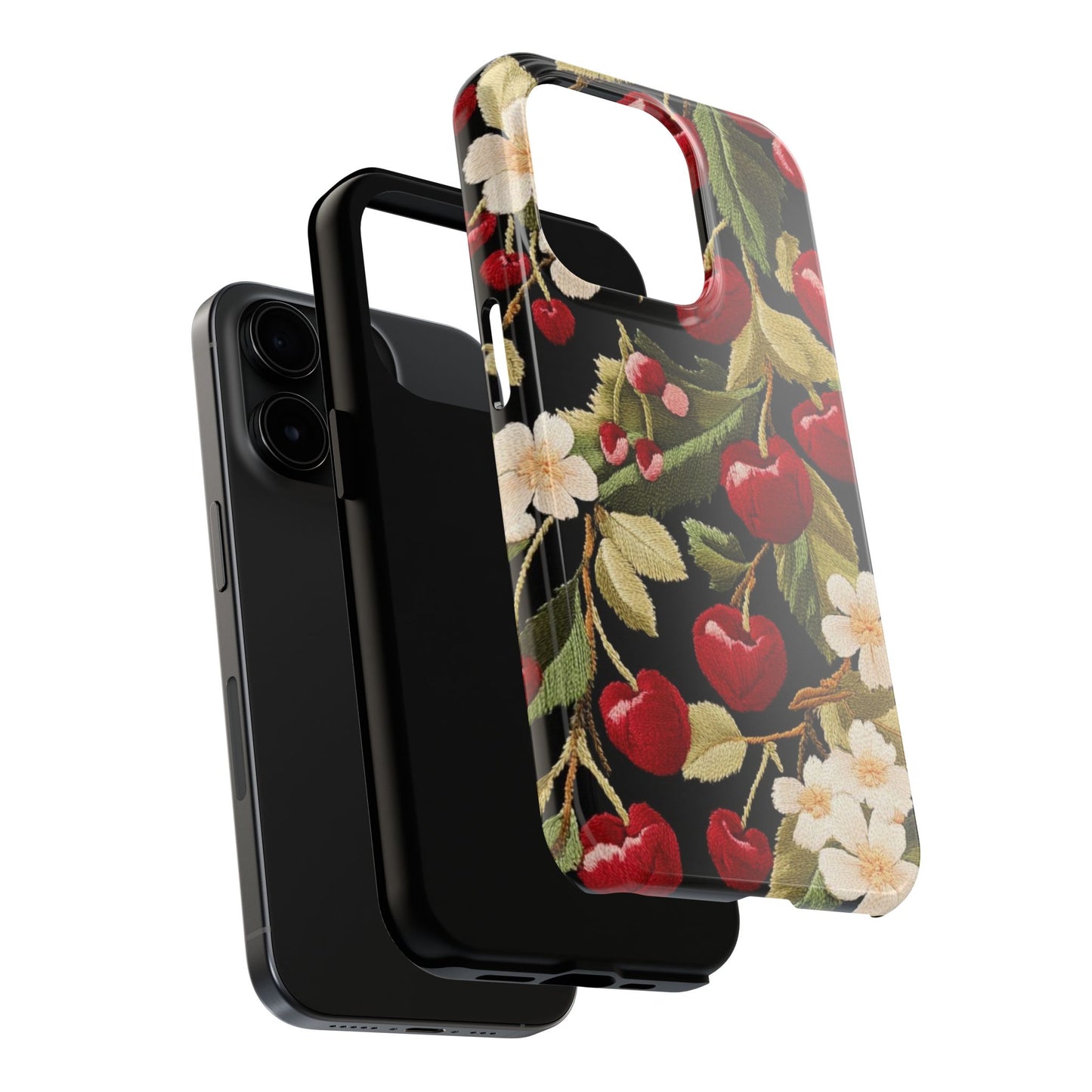 Charming Cherry Blossom Phone Case - Tough Phone Cases, Floral Accessories, Gift for Her, Durable Protection, Spring Vibes, Cute Design