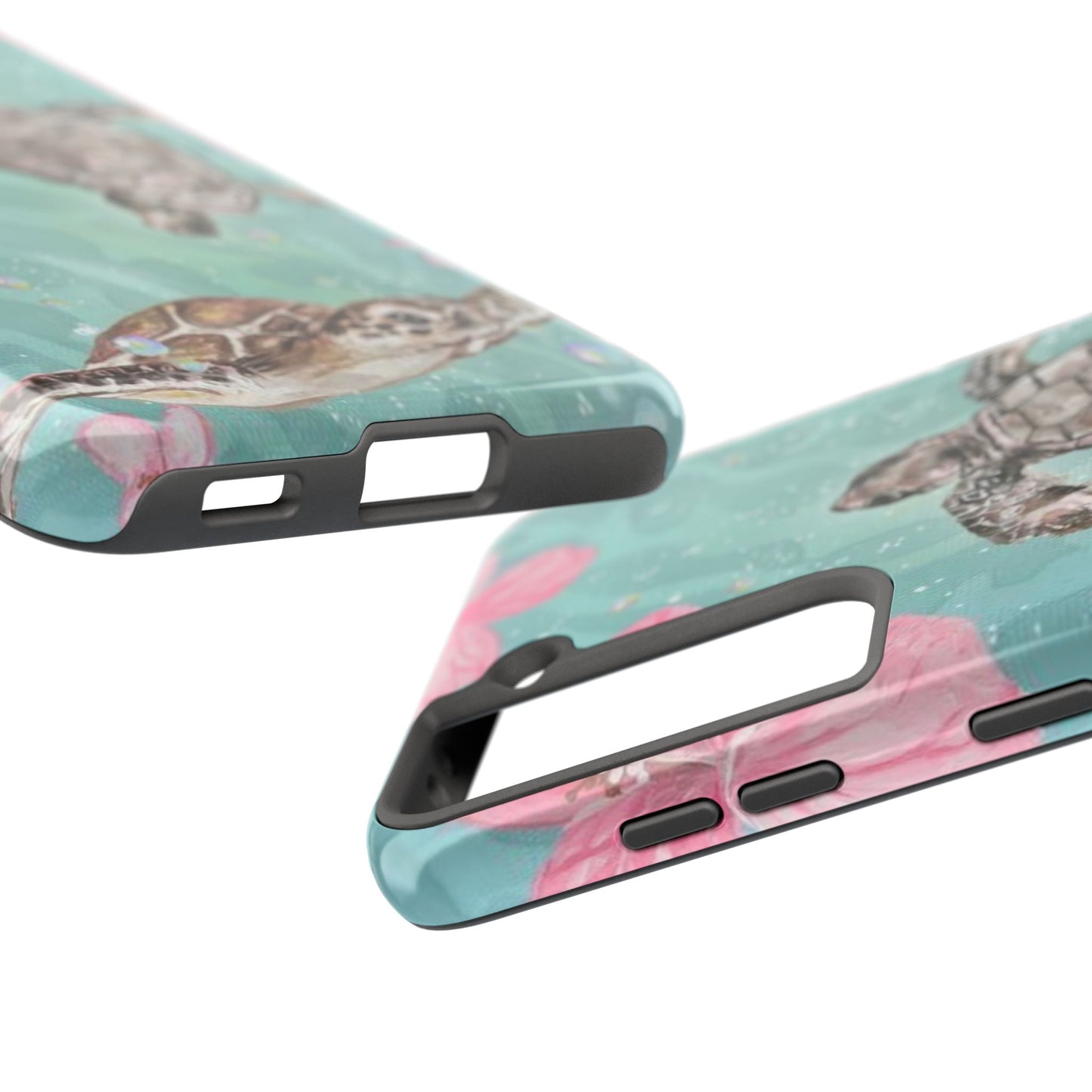 Tropical Turtle Phone Cases – Vibrant Sea Life Design, Perfect for Nature Lovers, Gift for Birthdays, Ocean Enthusiasts, Eco-Friendly