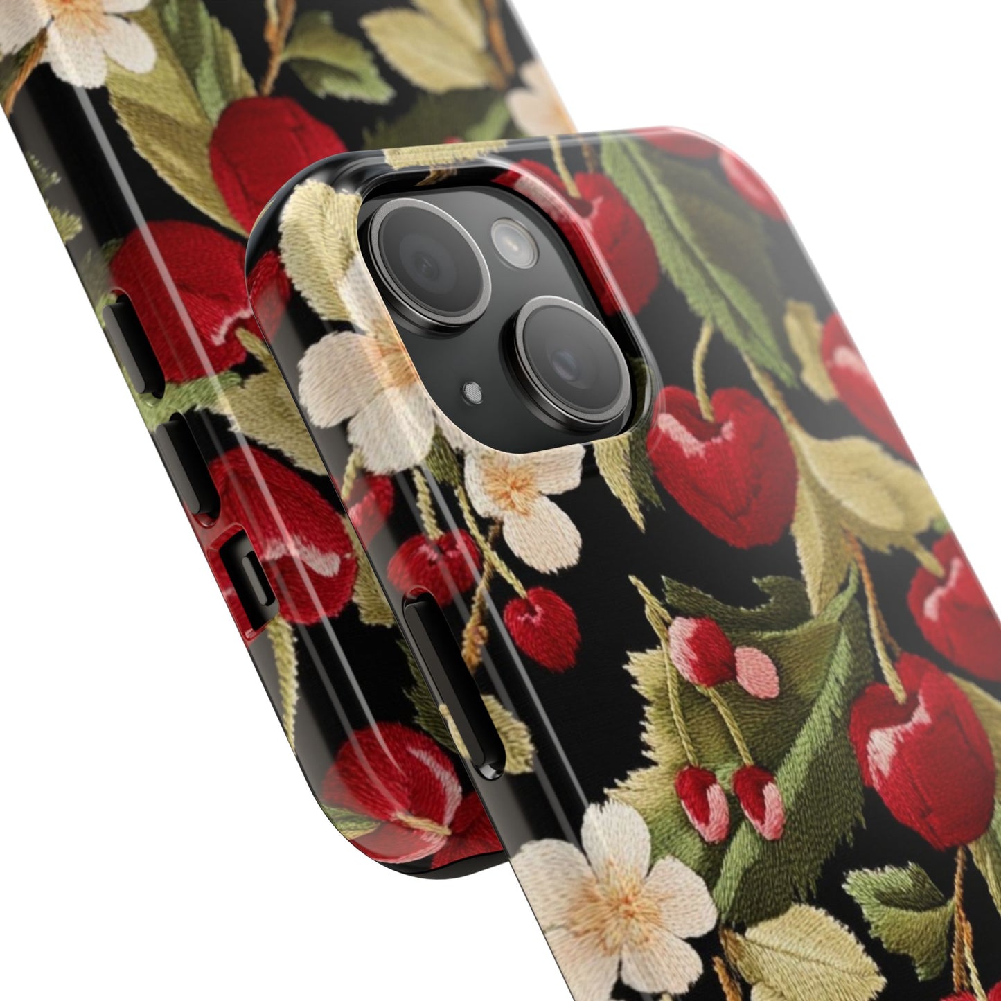 Charming Cherry Blossom Phone Case - Tough Phone Cases, Floral Accessories, Gift for Her, Durable Protection, Spring Vibes, Cute Design