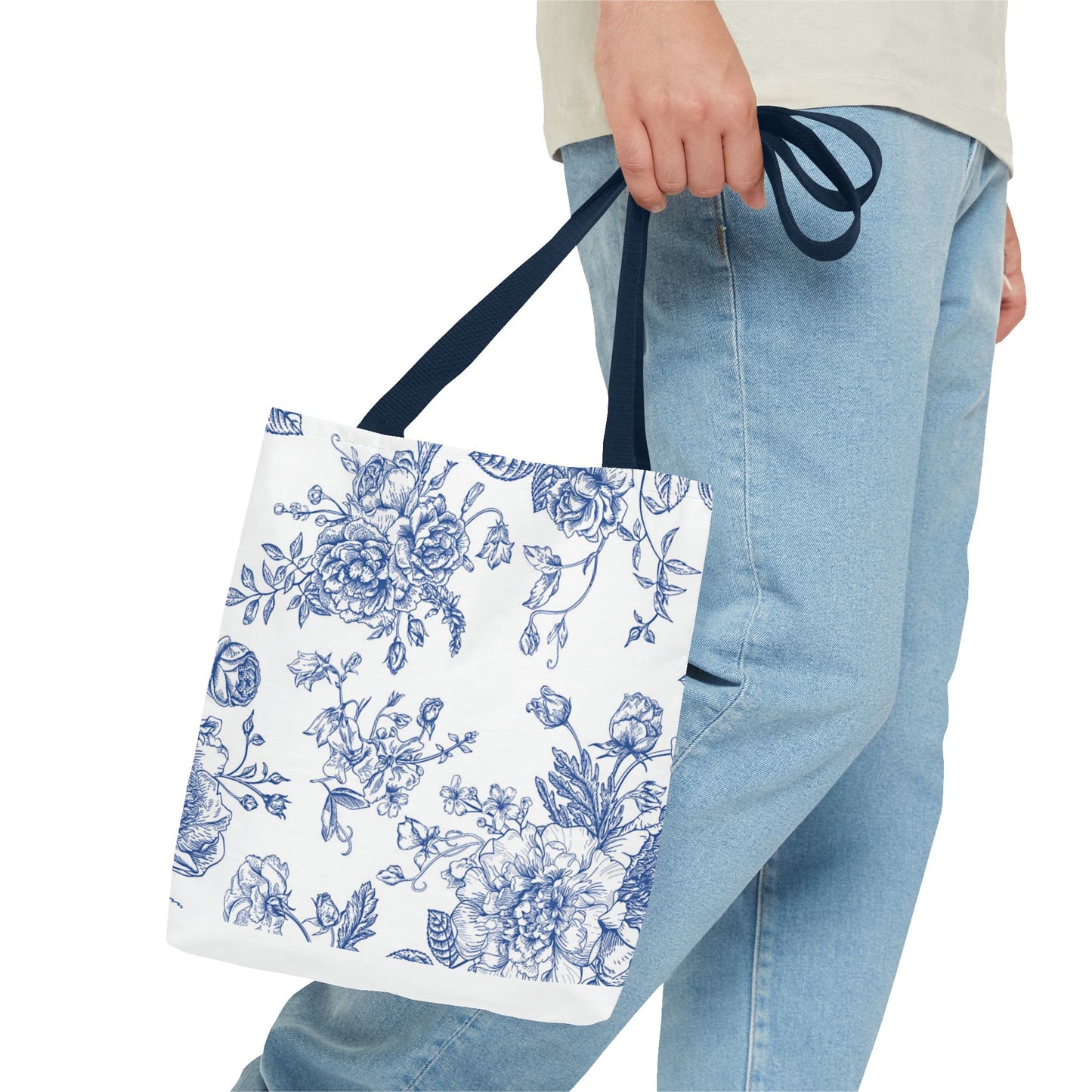 Floral Tote Bag | Stylish Carry-All | Gift for Her, Shopping Bag, Eco-Friendly Tote, Beach Bag, Floral Design