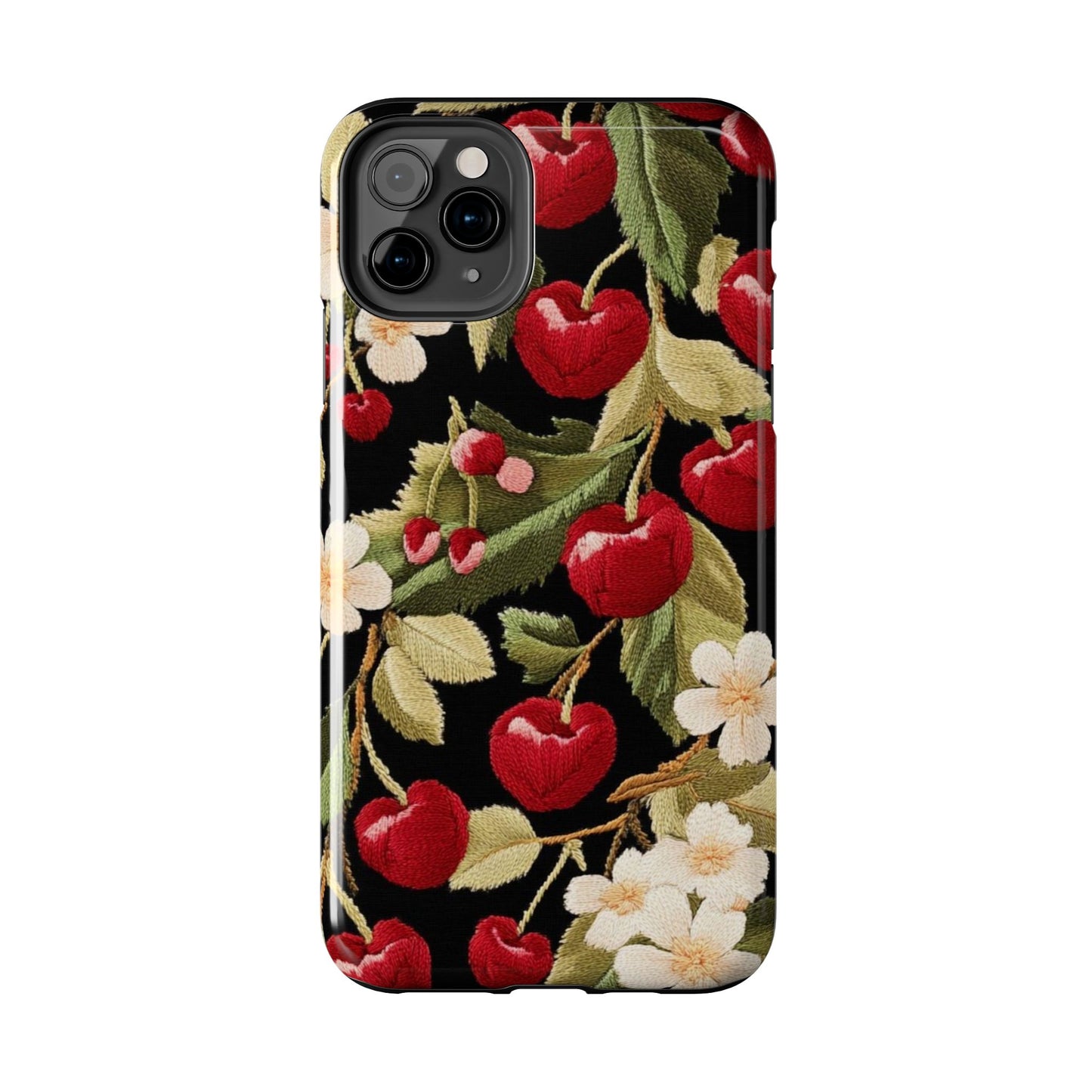 Charming Cherry Blossom Phone Case - Tough Phone Cases, Floral Accessories, Gift for Her, Durable Protection, Spring Vibes, Cute Design