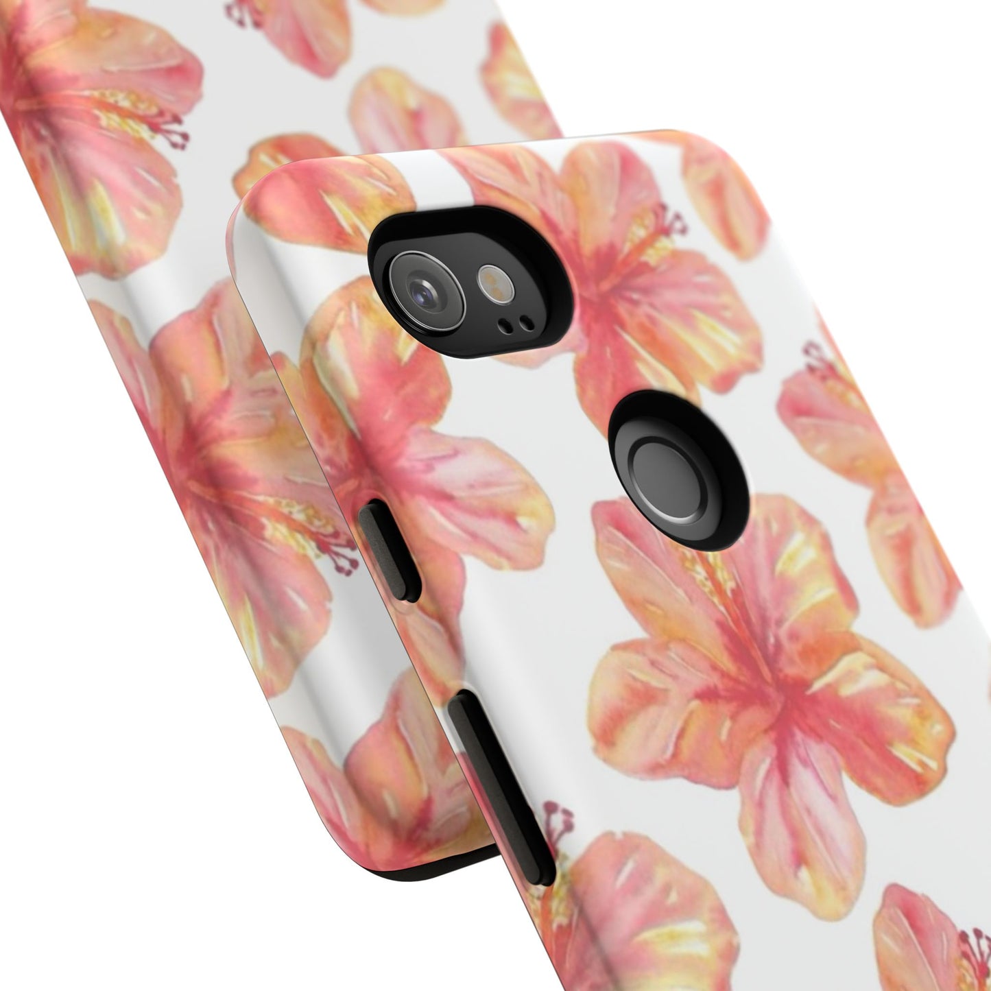 Tough Cases - Floral Phone Case, Tropical Hibiscus Design, Summer Accessory, Phone Protection, Gift for Her
