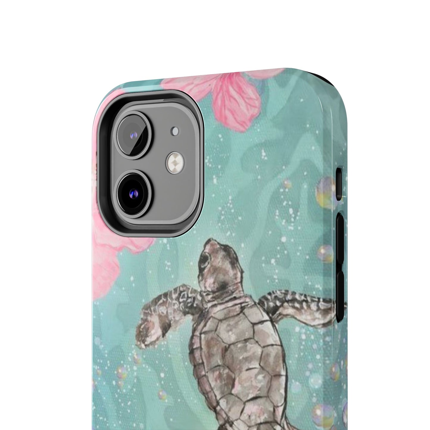 Tropical Turtle Phone Cases – Vibrant Sea Life Design, Perfect for Nature Lovers, Gift for Birthdays, Ocean Enthusiasts, Eco-Friendly