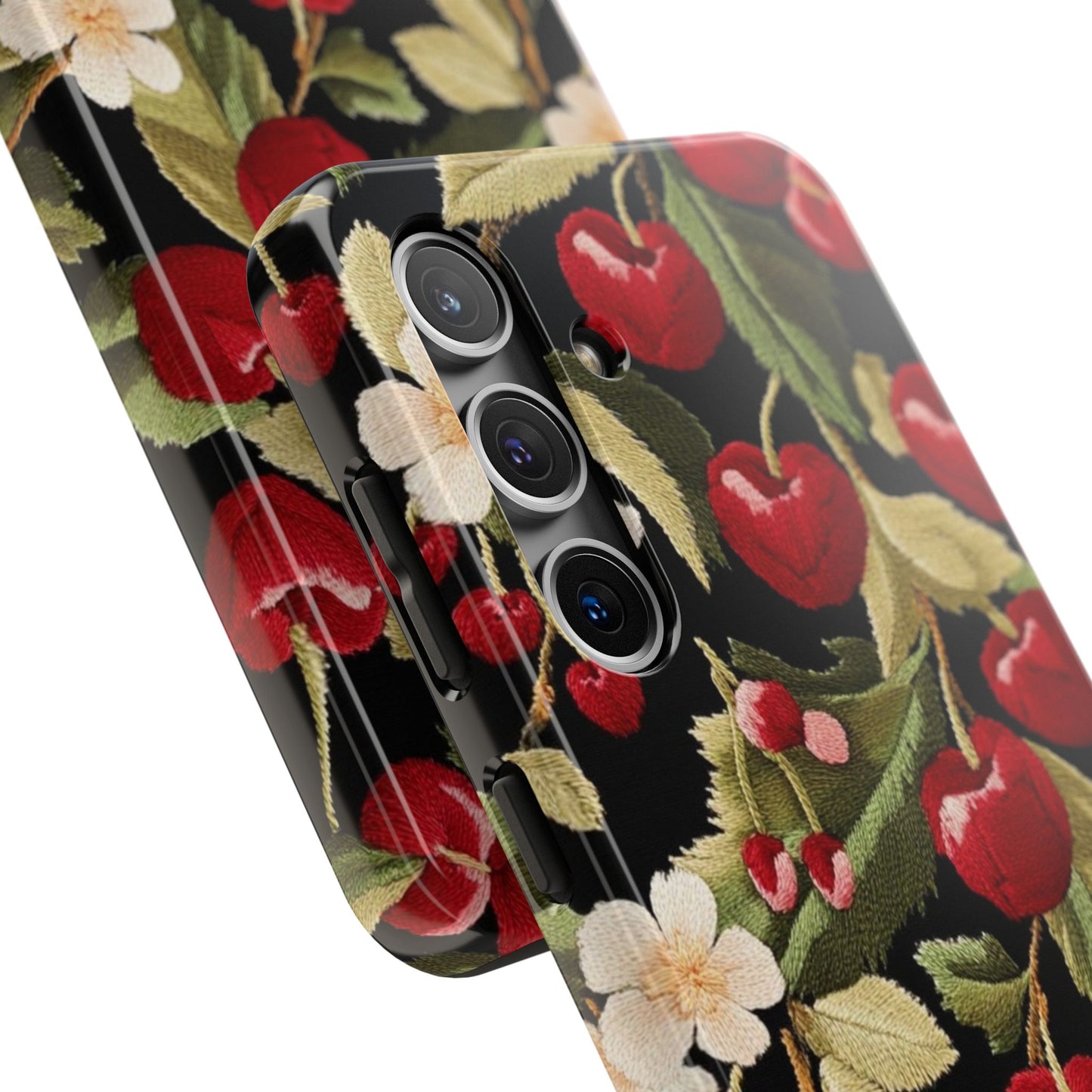 Charming Cherry Blossom Phone Case - Tough Phone Cases, Floral Accessories, Gift for Her, Durable Protection, Spring Vibes, Cute Design