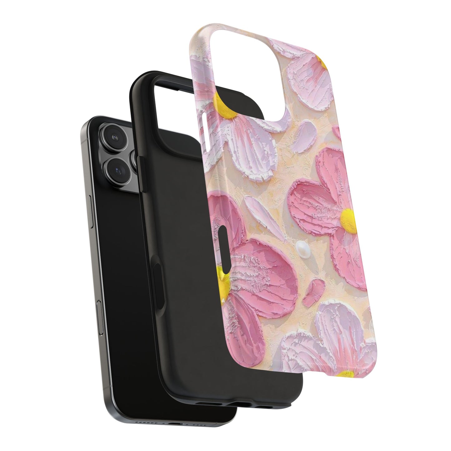 Floral Tough Phone Cases | Flower Design, Durable Protection, Gift for Women, Spring Accessory, Tech Lovers Present