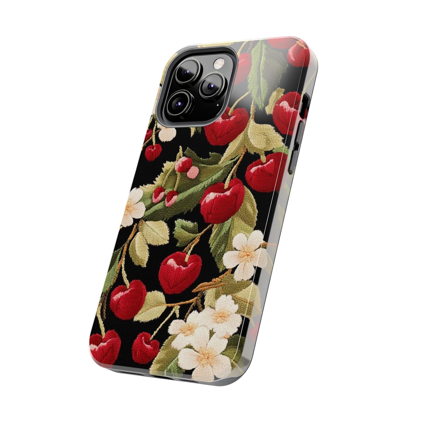 Charming Cherry Blossom Phone Case - Tough Phone Cases, Floral Accessories, Gift for Her, Durable Protection, Spring Vibes, Cute Design
