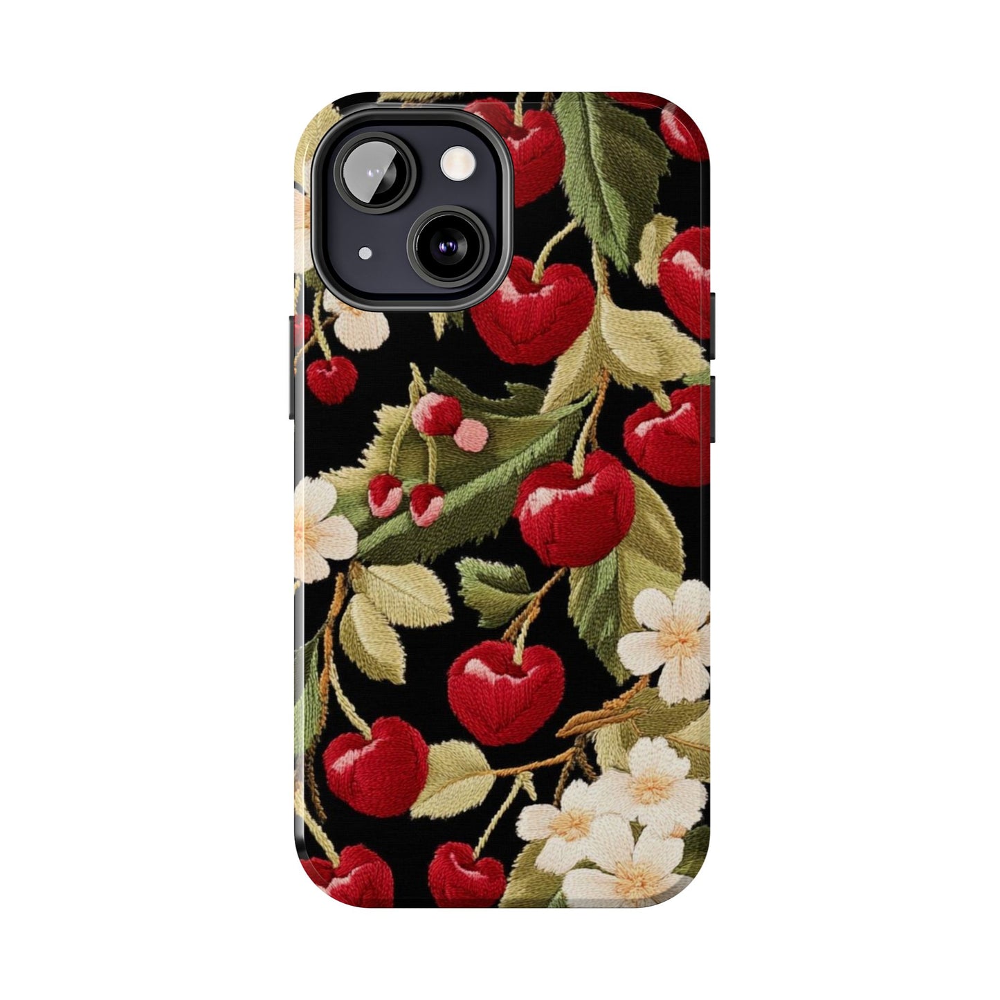 Charming Cherry Blossom Phone Case - Tough Phone Cases, Floral Accessories, Gift for Her, Durable Protection, Spring Vibes, Cute Design