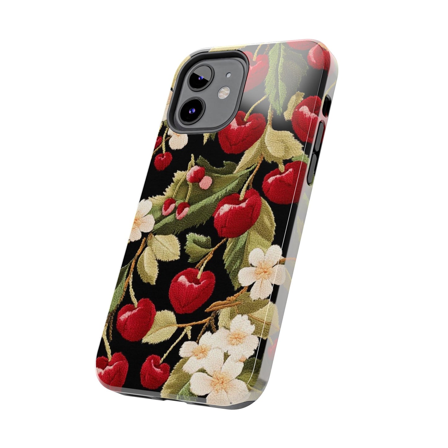 Charming Cherry Blossom Phone Case - Tough Phone Cases, Floral Accessories, Gift for Her, Durable Protection, Spring Vibes, Cute Design