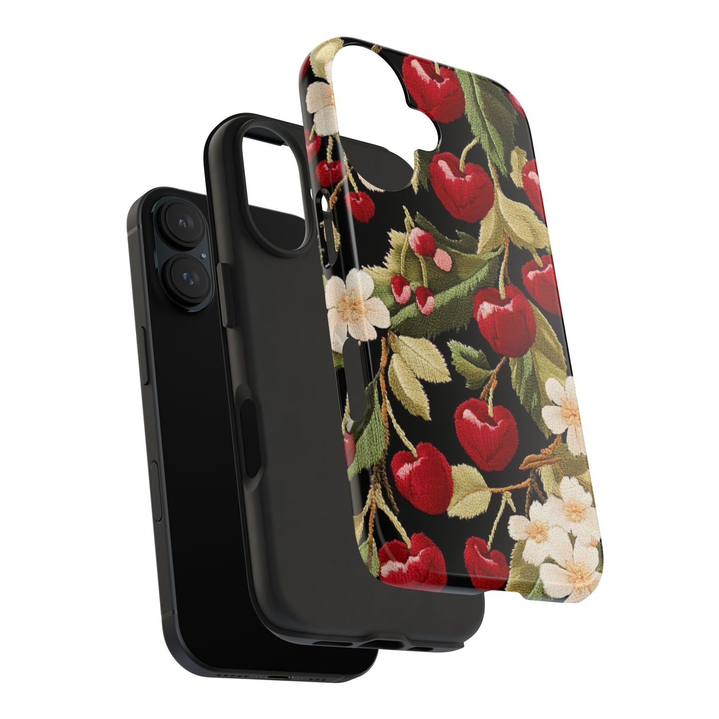 Charming Cherry Blossom Phone Case - Tough Phone Cases, Floral Accessories, Gift for Her, Durable Protection, Spring Vibes, Cute Design