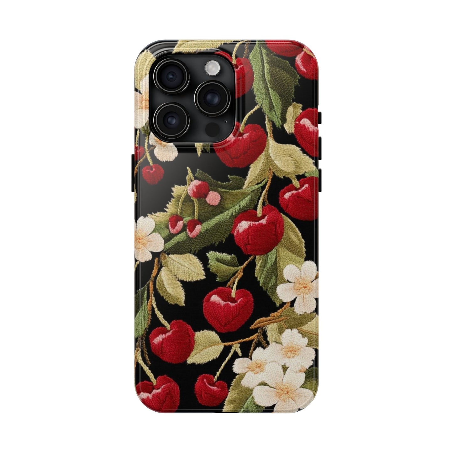 Charming Cherry Blossom Phone Case - Tough Phone Cases, Floral Accessories, Gift for Her, Durable Protection, Spring Vibes, Cute Design