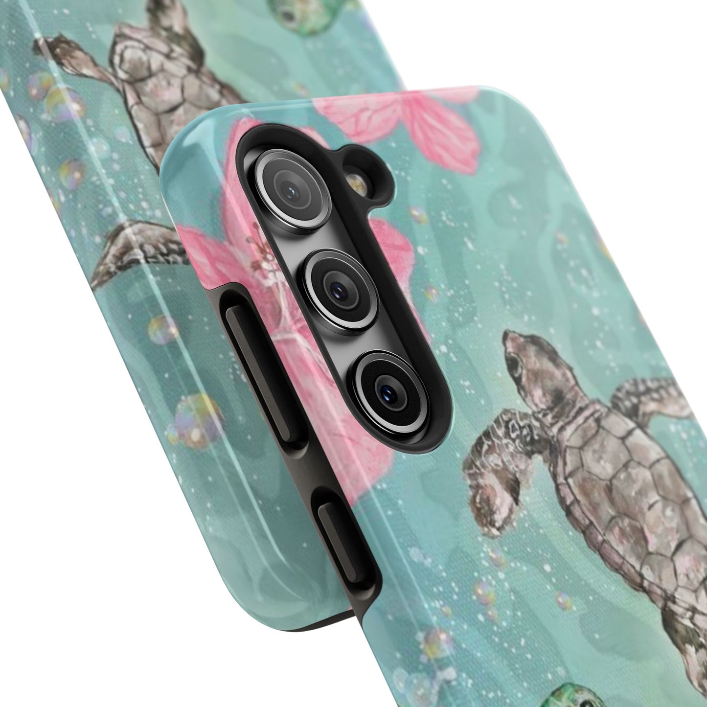 Tropical Turtle Phone Cases – Vibrant Sea Life Design, Perfect for Nature Lovers, Gift for Birthdays, Ocean Enthusiasts, Eco-Friendly