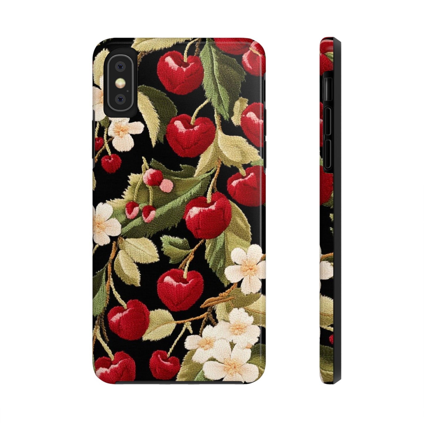 Charming Cherry Blossom Phone Case - Tough Phone Cases, Floral Accessories, Gift for Her, Durable Protection, Spring Vibes, Cute Design