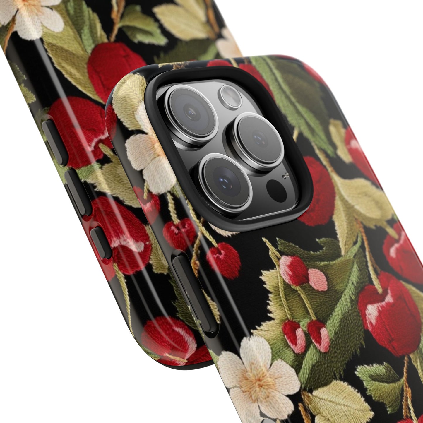 Charming Cherry Blossom Phone Case - Tough Phone Cases, Floral Accessories, Gift for Her, Durable Protection, Spring Vibes, Cute Design