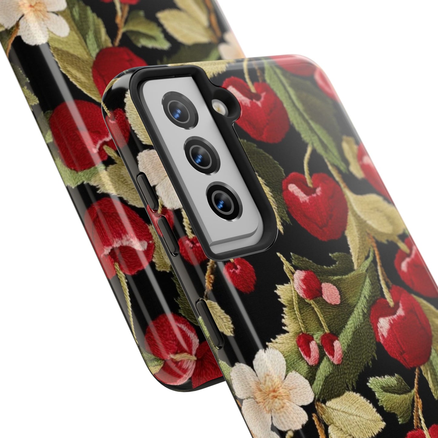Charming Cherry Blossom Phone Case - Tough Phone Cases, Floral Accessories, Gift for Her, Durable Protection, Spring Vibes, Cute Design