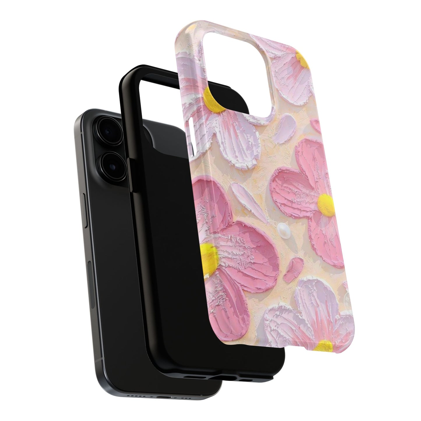 Floral Tough Phone Cases | Flower Design, Durable Protection, Gift for Women, Spring Accessory, Tech Lovers Present