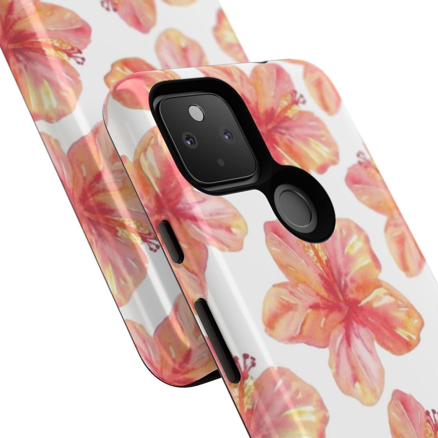 Tough Cases - Floral Phone Case, Tropical Hibiscus Design, Summer Accessory, Phone Protection, Gift for Her