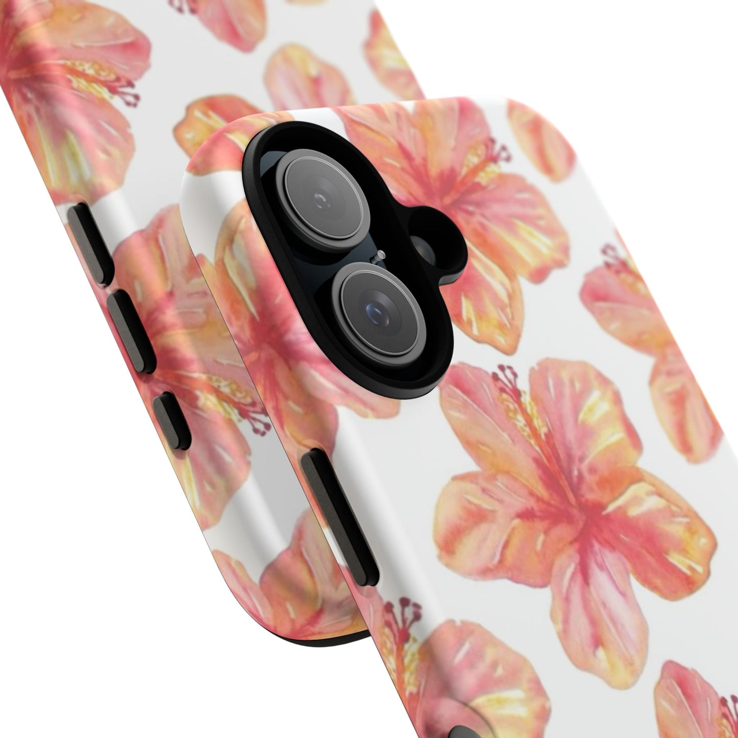 Tough Cases - Floral Phone Case, Tropical Hibiscus Design, Summer Accessory, Phone Protection, Gift for Her