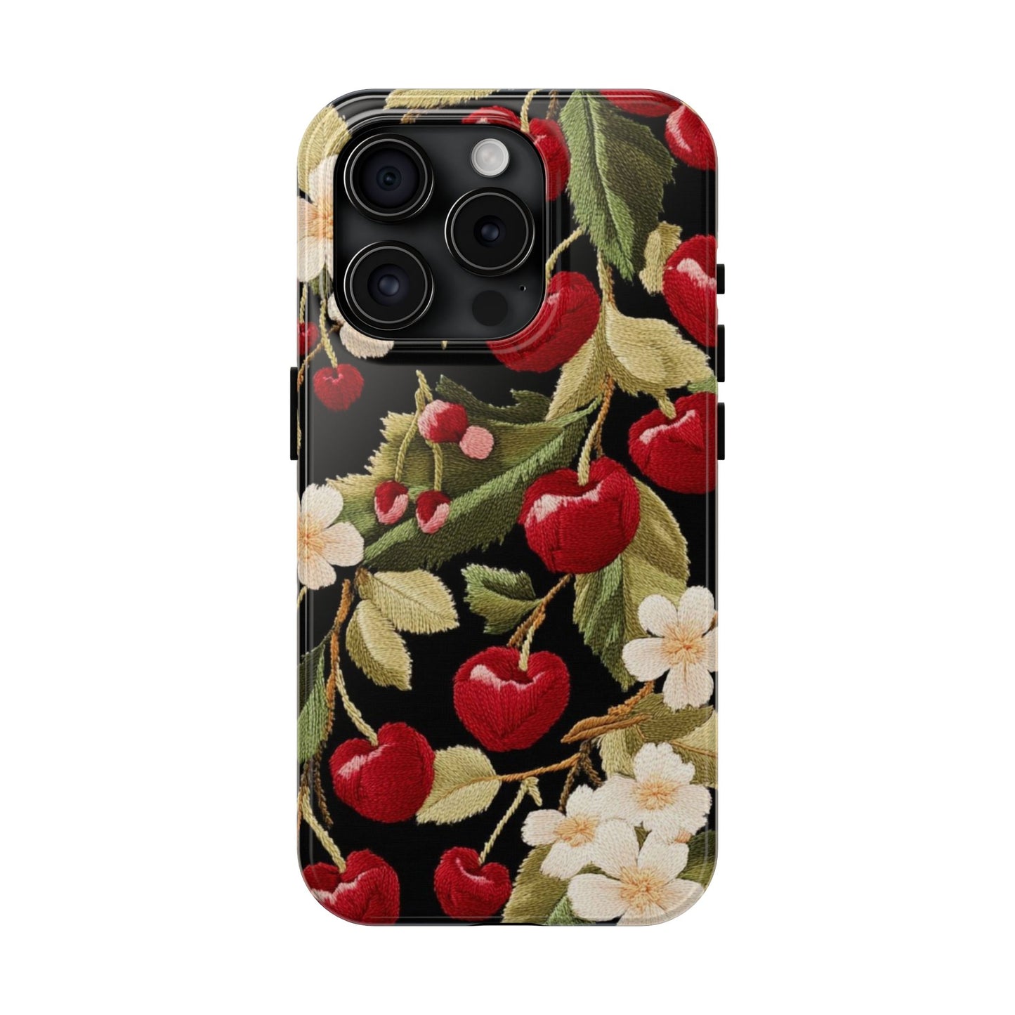 Charming Cherry Blossom Phone Case - Tough Phone Cases, Floral Accessories, Gift for Her, Durable Protection, Spring Vibes, Cute Design