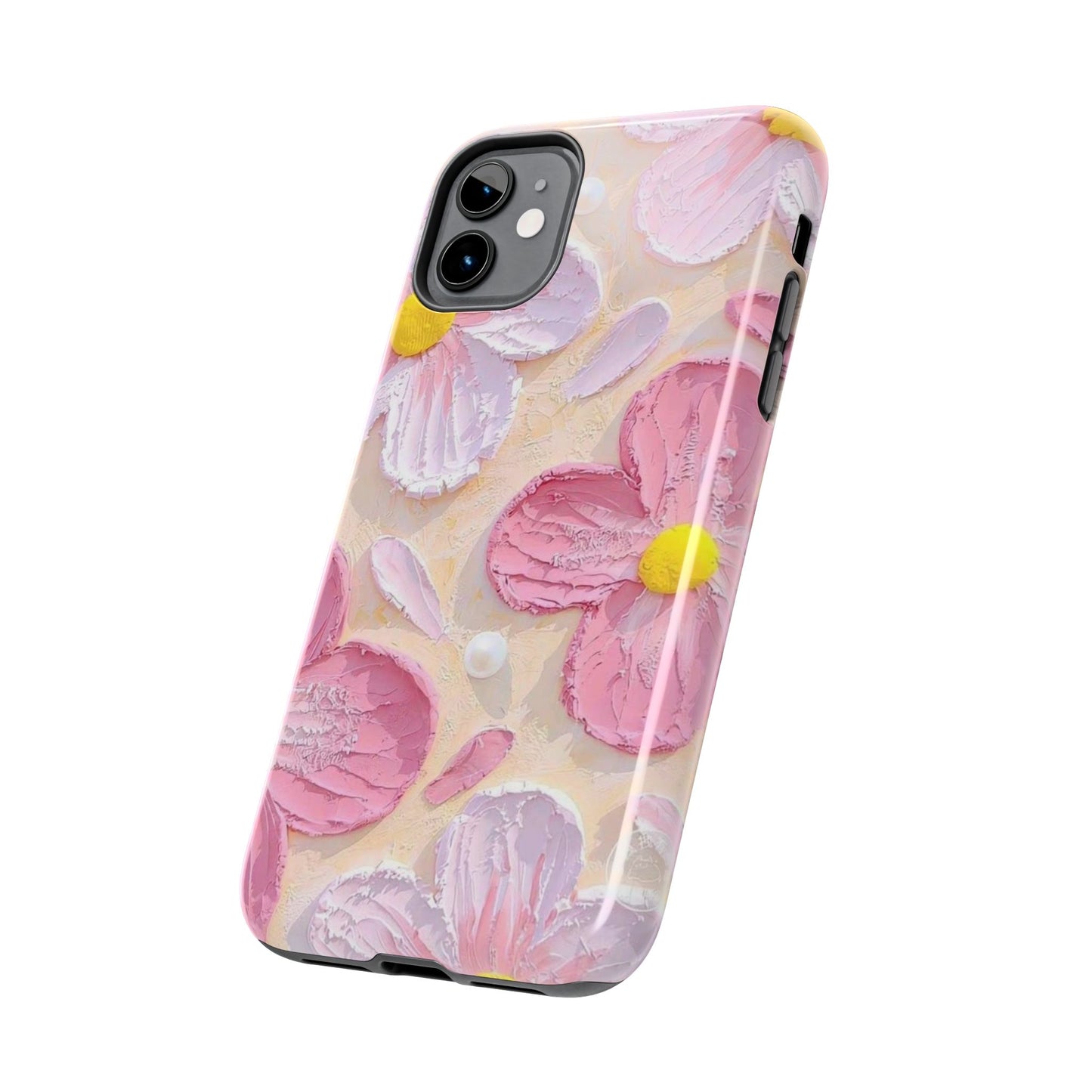 Floral Tough Phone Cases | Flower Design, Durable Protection, Gift for Women, Spring Accessory, Tech Lovers Present