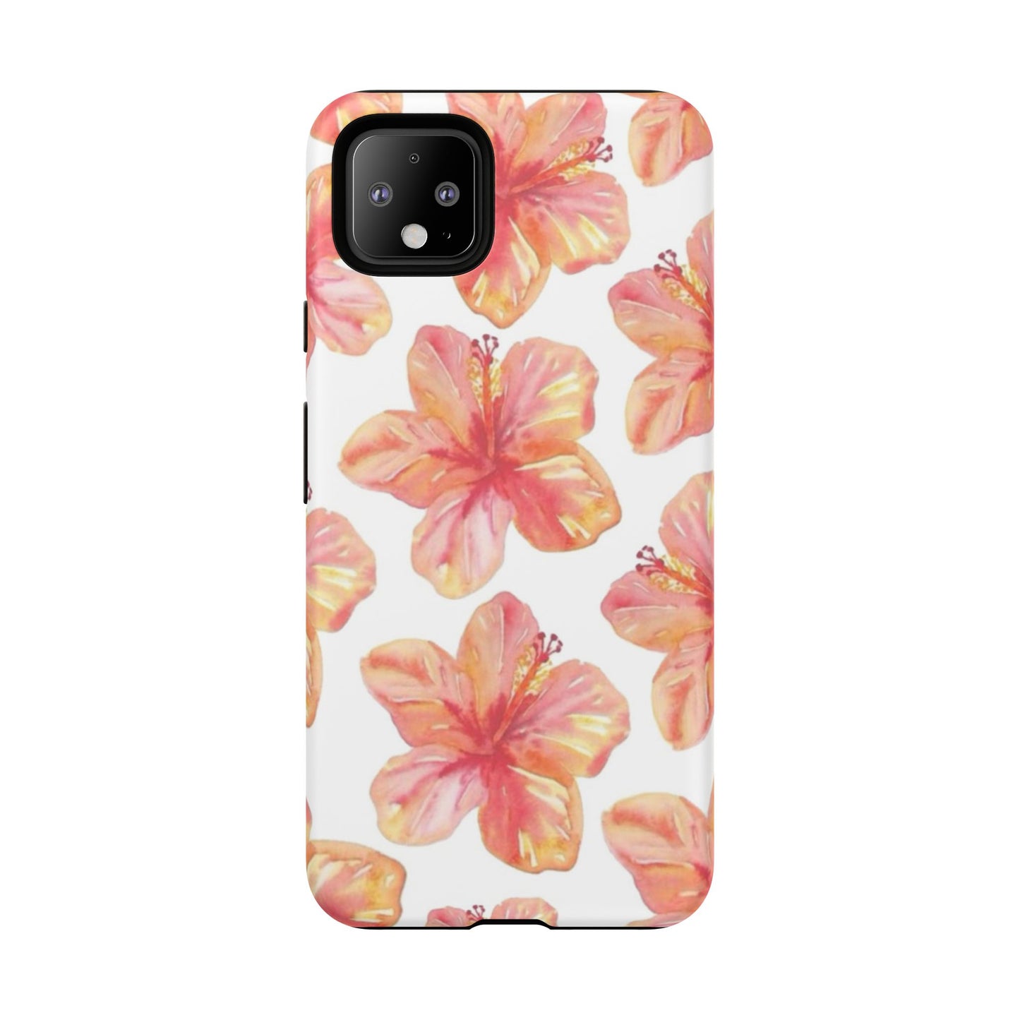 Tough Cases - Floral Phone Case, Tropical Hibiscus Design, Summer Accessory, Phone Protection, Gift for Her