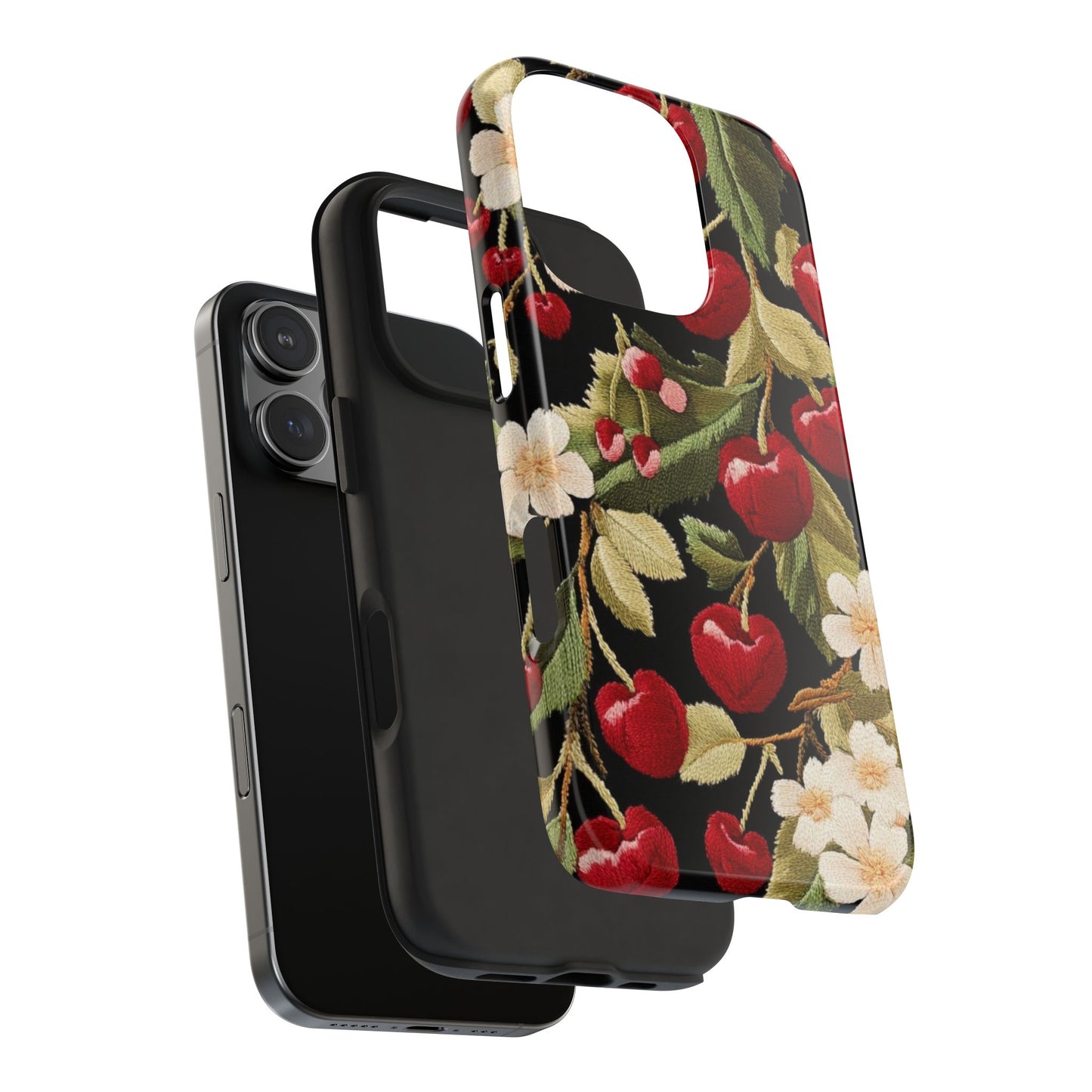 Charming Cherry Blossom Phone Case - Tough Phone Cases, Floral Accessories, Gift for Her, Durable Protection, Spring Vibes, Cute Design